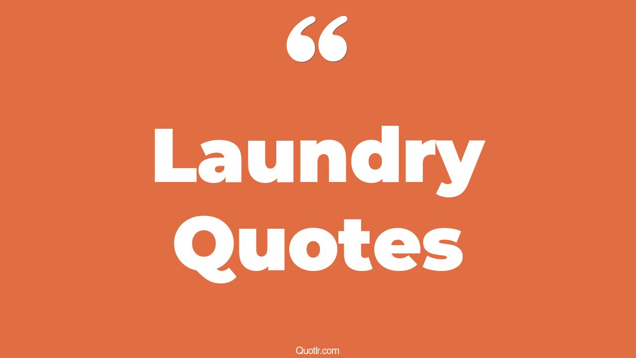 45+ Valuable Laundry Quotes That Will Unlock Your True Potential