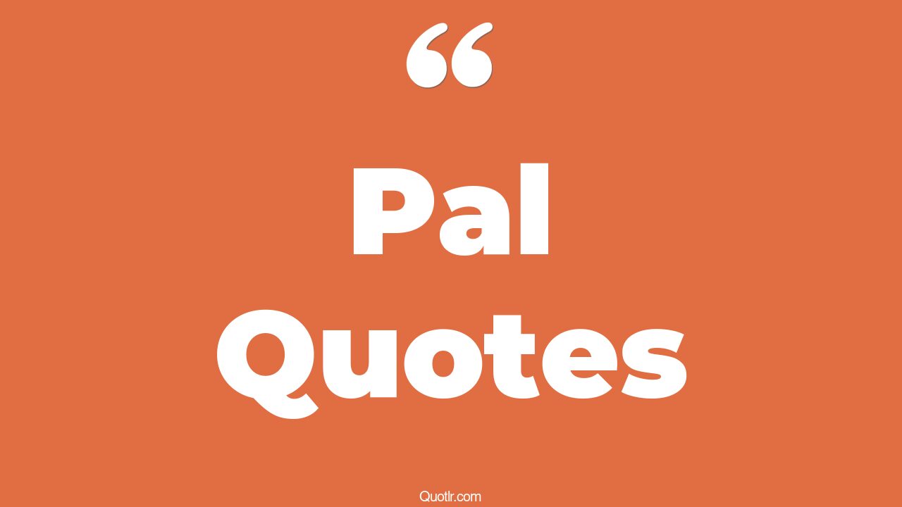 55+ Heartwarming Pal Quotes That Will Unlock Your True Potential