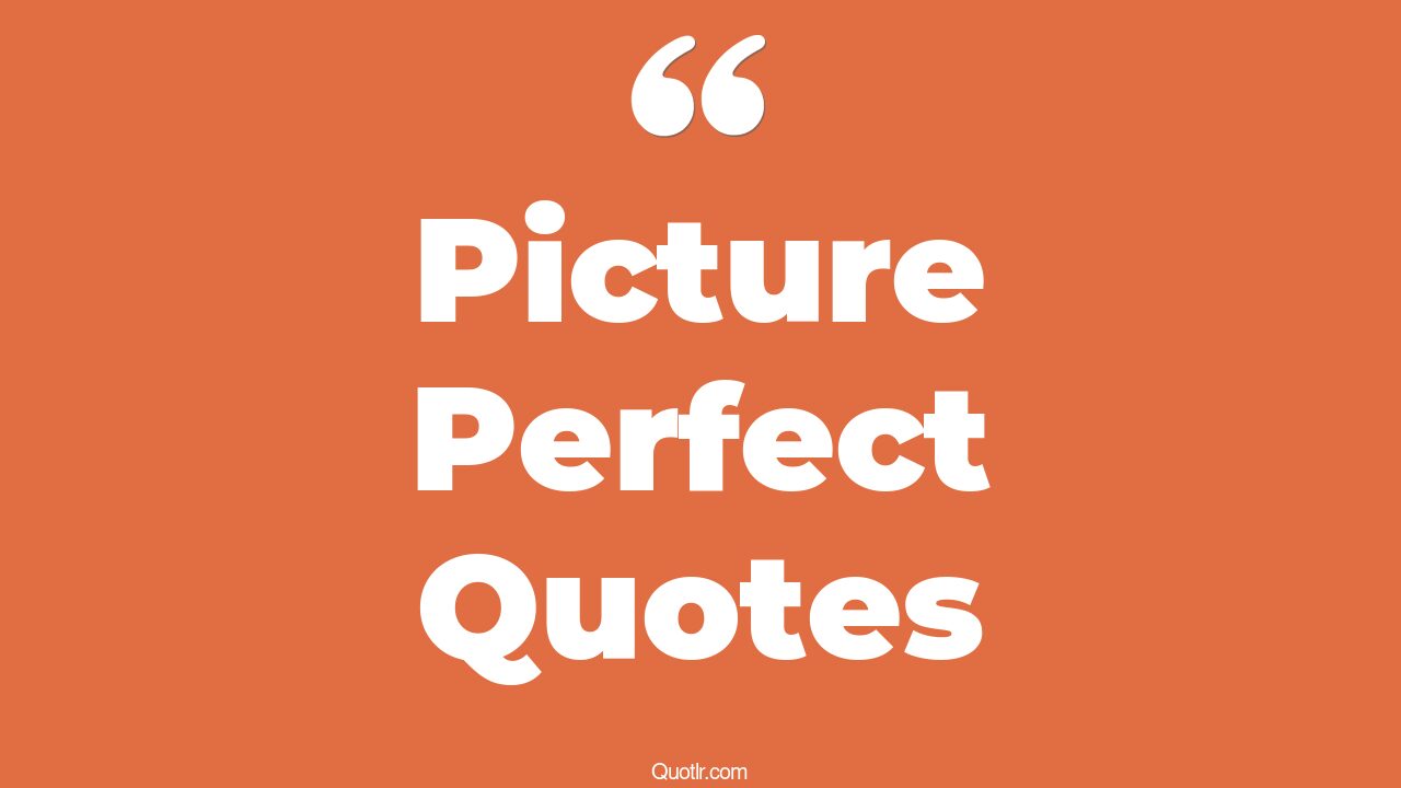 45+ Vibrant Picture Perfect Quotes That Will Unlock Your True Potential
