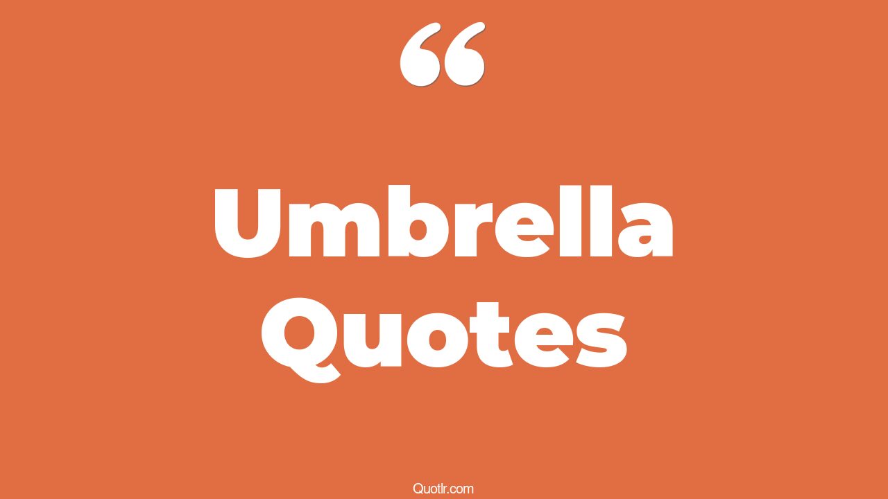 185+ Professional Umbrella Quotes That Will Unlock Your True Potential