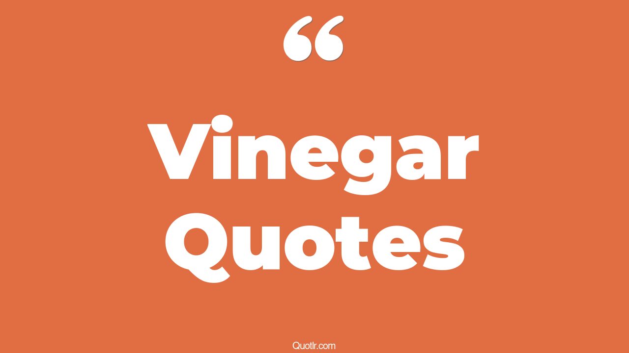 45+ Craziest Vinegar Quotes That Will Unlock Your True Potential