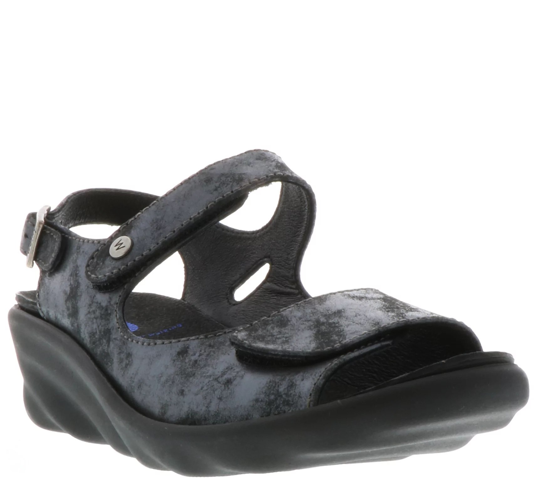 Wolky Leather Sandals with Removable Footbed Scala