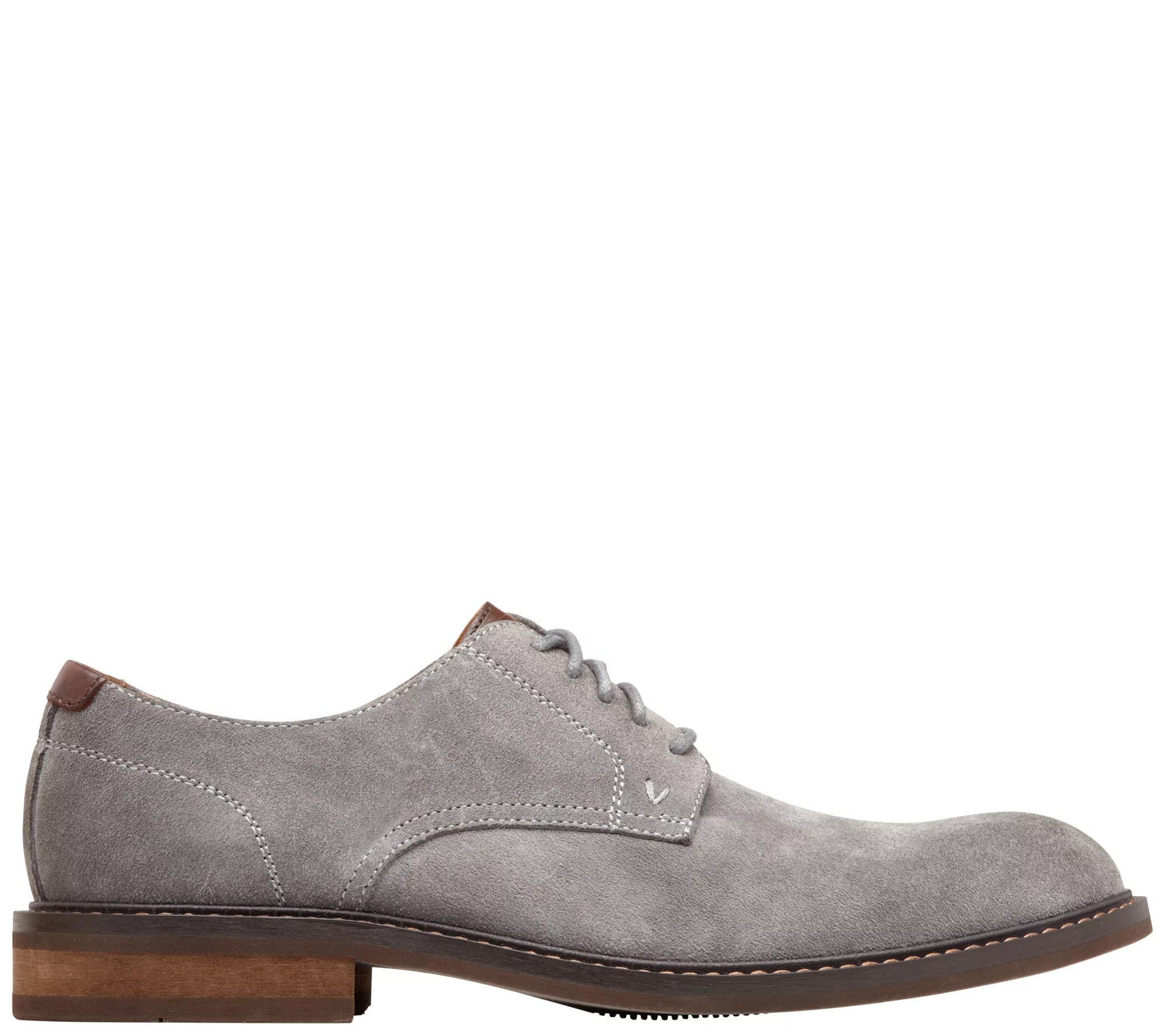 Vionic Men's Suede Lace Up Shoes Bowery Graham