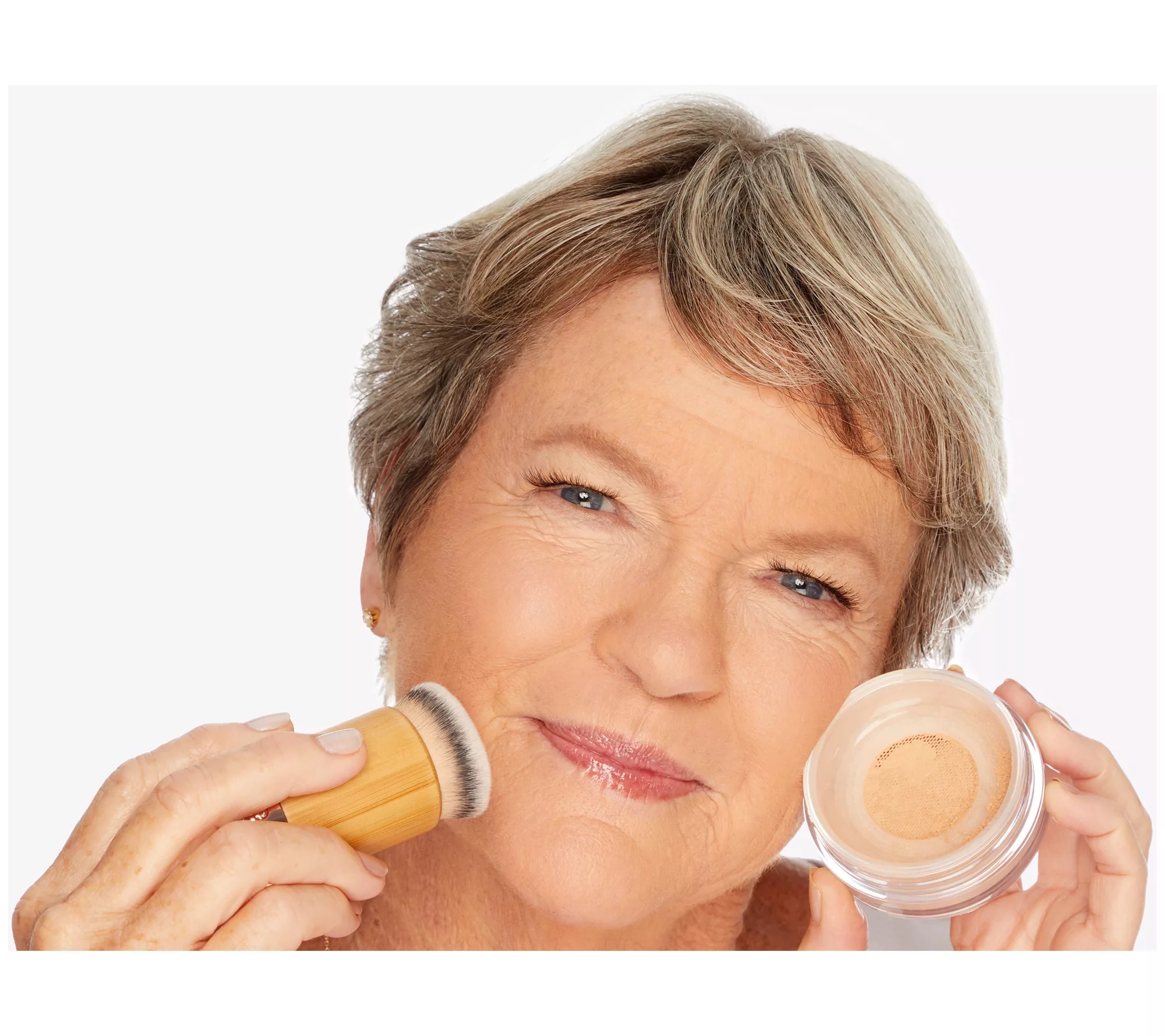 tarte Amazonian Clay Gem Powder Foundation & Brush