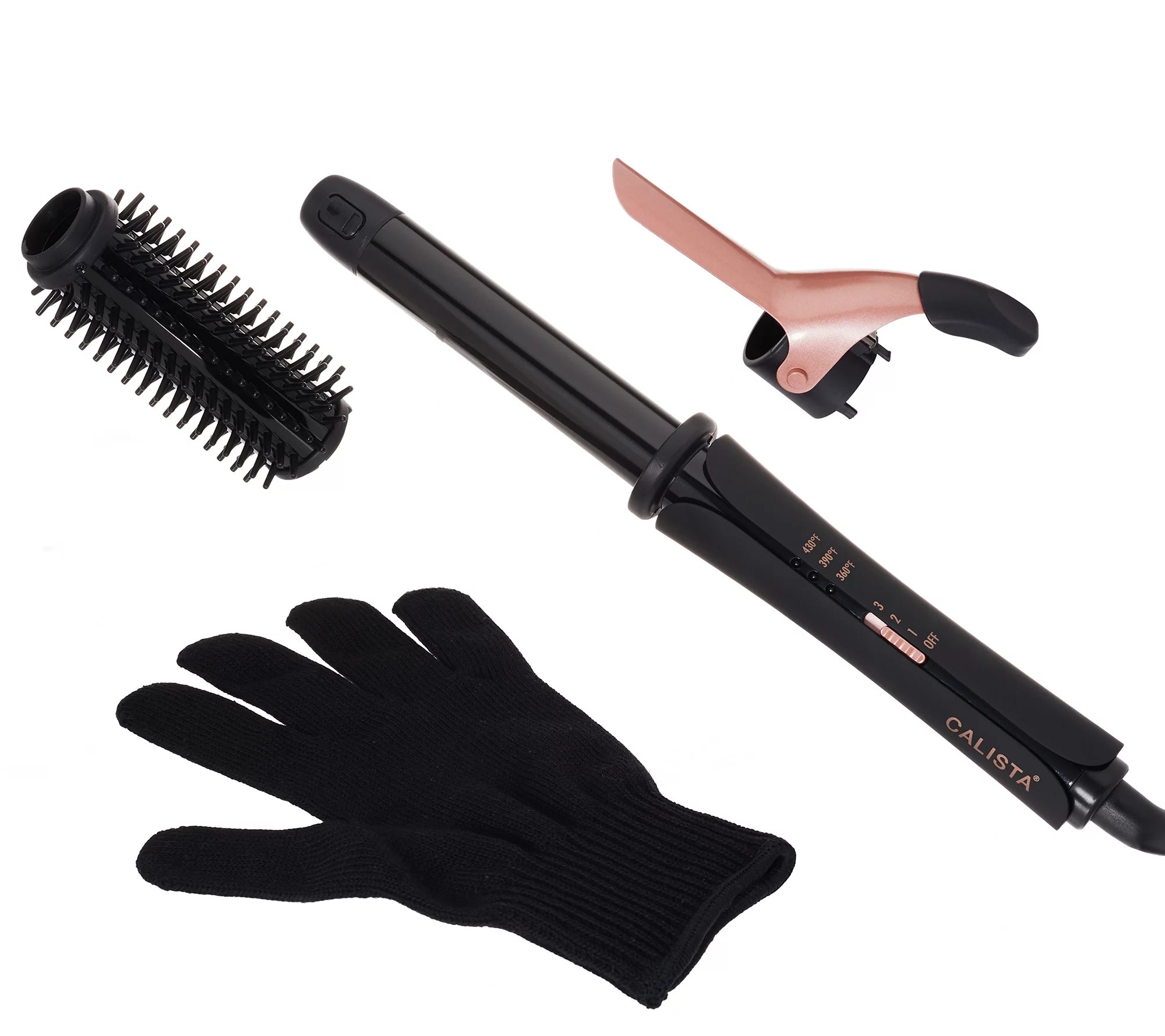 (QVC) Calista TriStyler 3in1 Heated Styling Tool