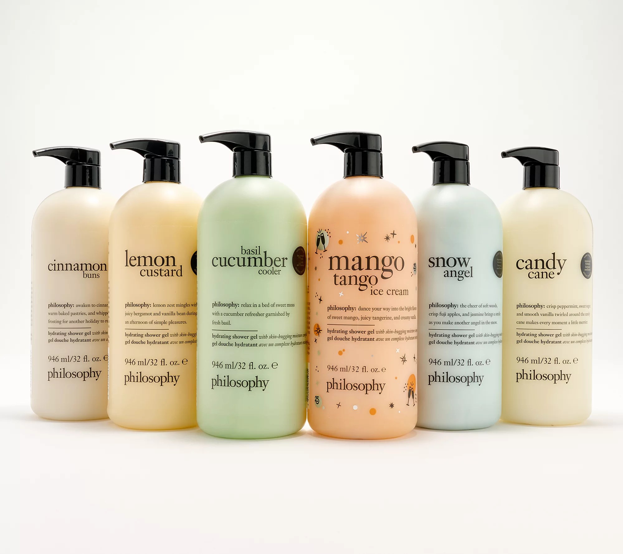 philosophy supersize bubble through the year shower gel 6pc set