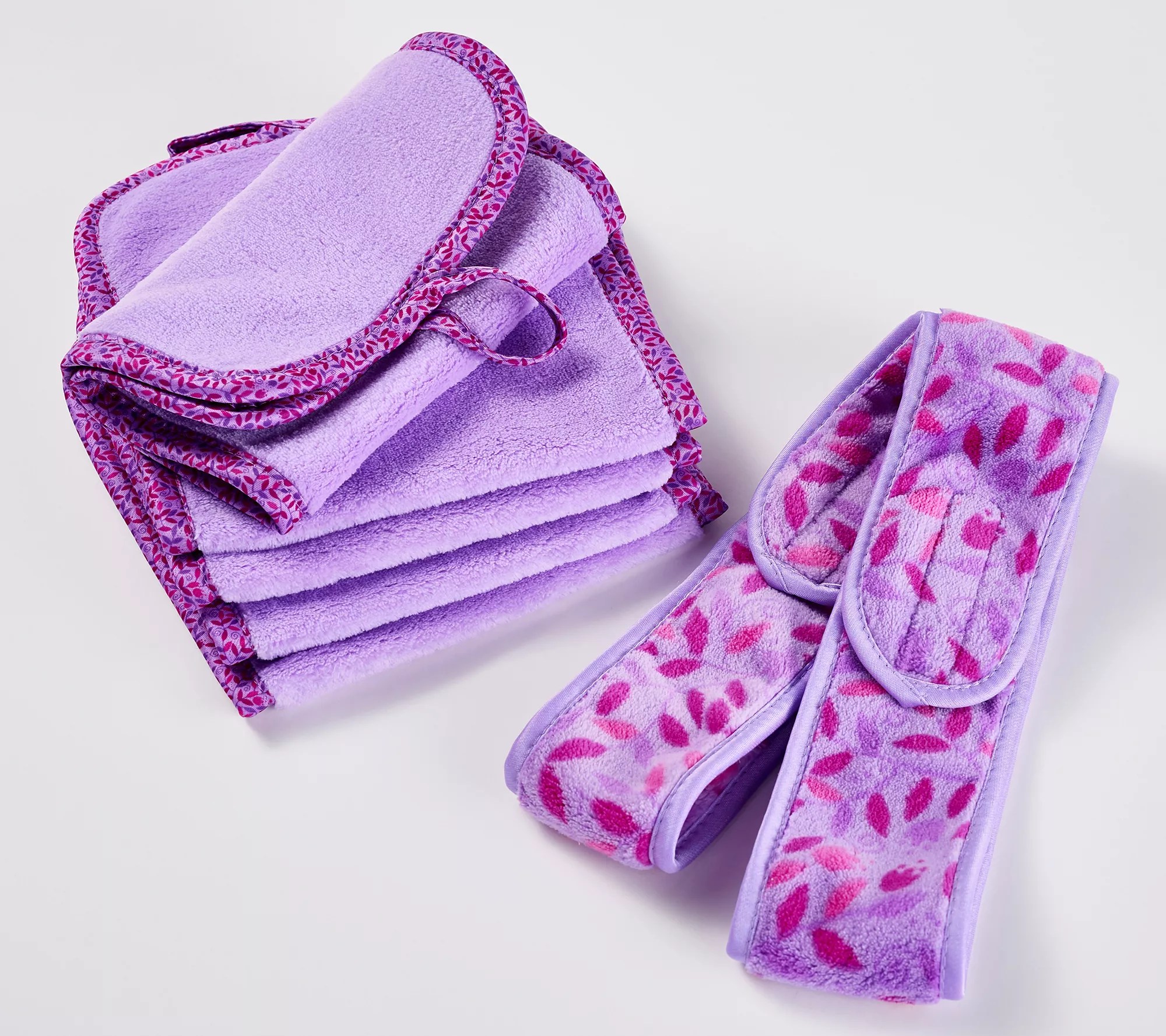 Campanelli FreshFace Makeup Remover 7Piece Towel & Headband Kit