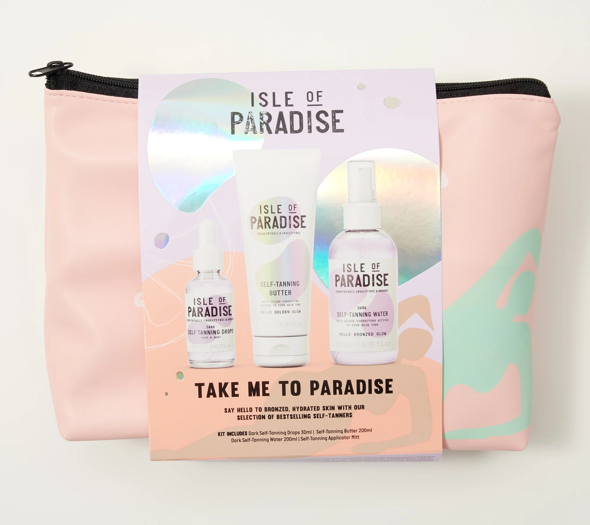 Isle of Paradise 3Piece SelfTanning Holiday Kit