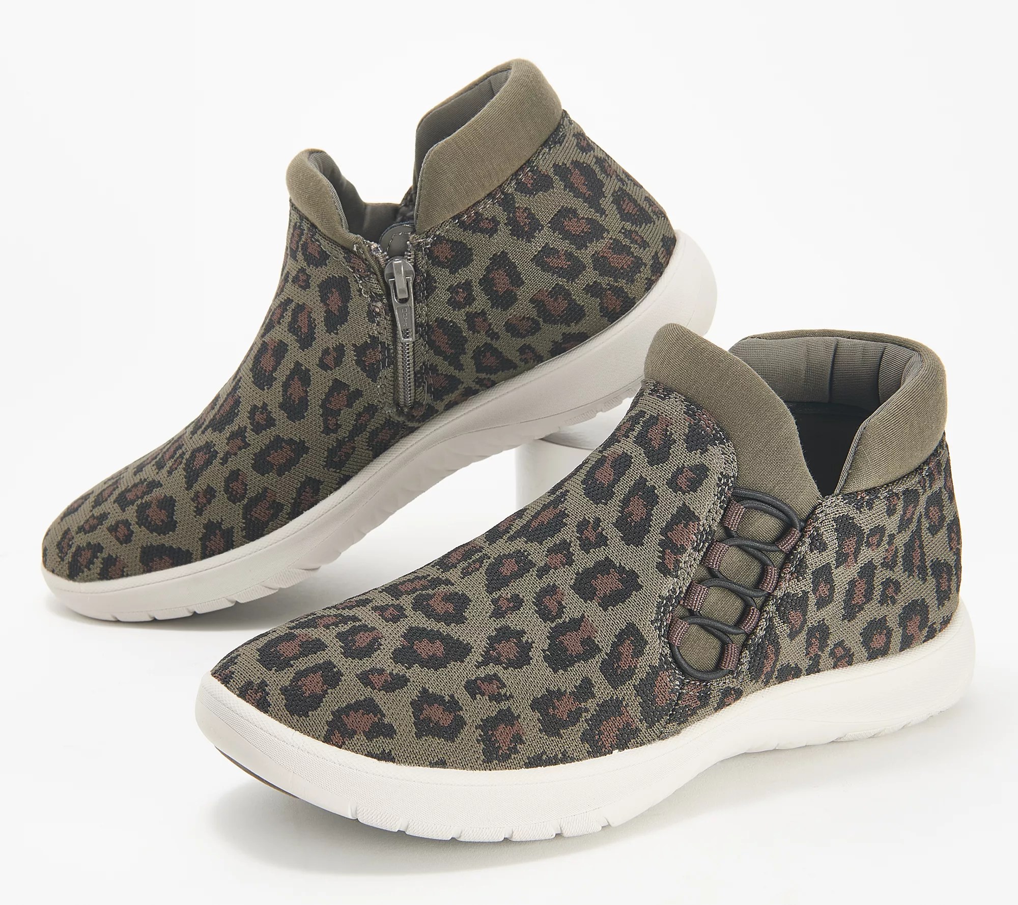 Clarks Cloudsteppers Washable Knit Booties Adella Pine