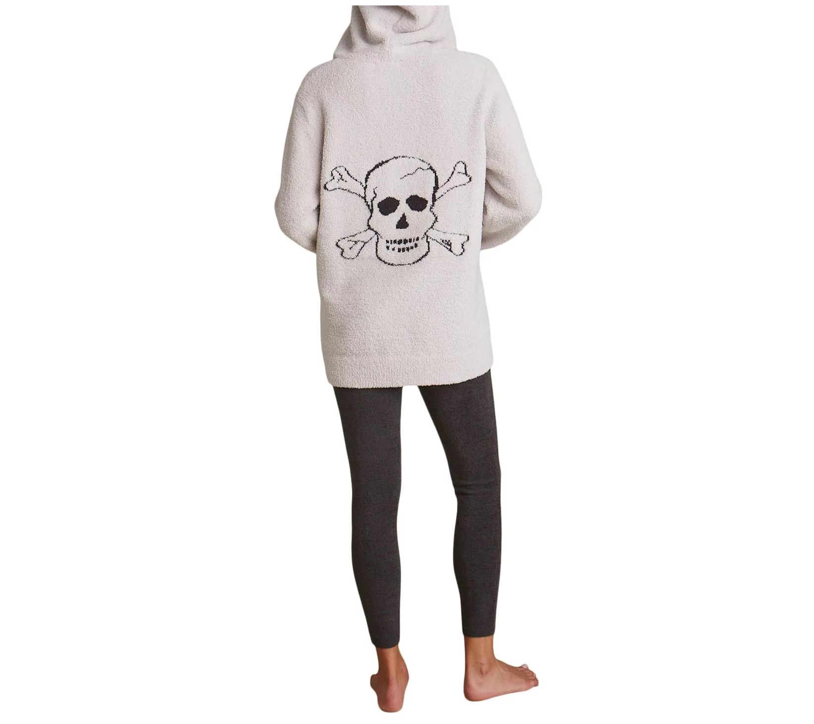 Barefoot Dreams Inc. CozyChic Adult Skull Hoodi e
