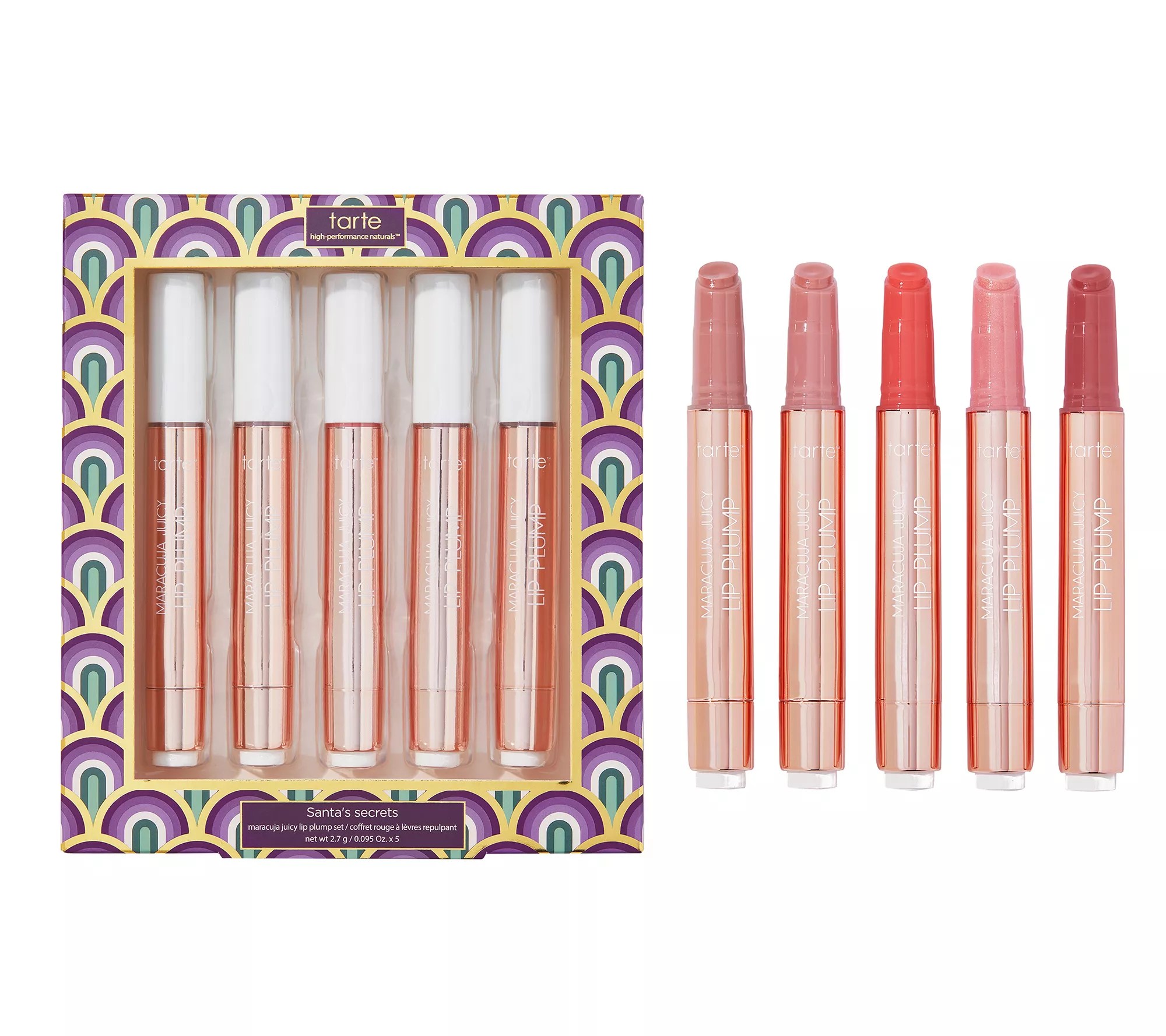 tarte Holiday Edition Maracuja Juicy Lip Plump 5pc Collection