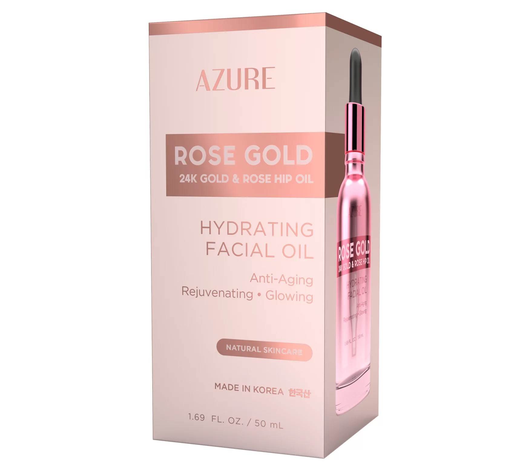 Azure Rose Gold 24K Gold and Rose Hip Facial Oil