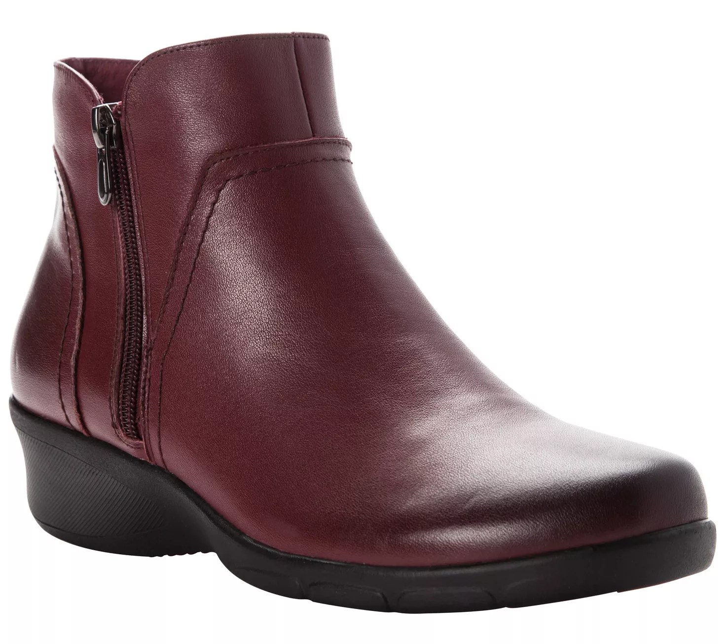 Propet Women's Leather Zip Boots Waverly