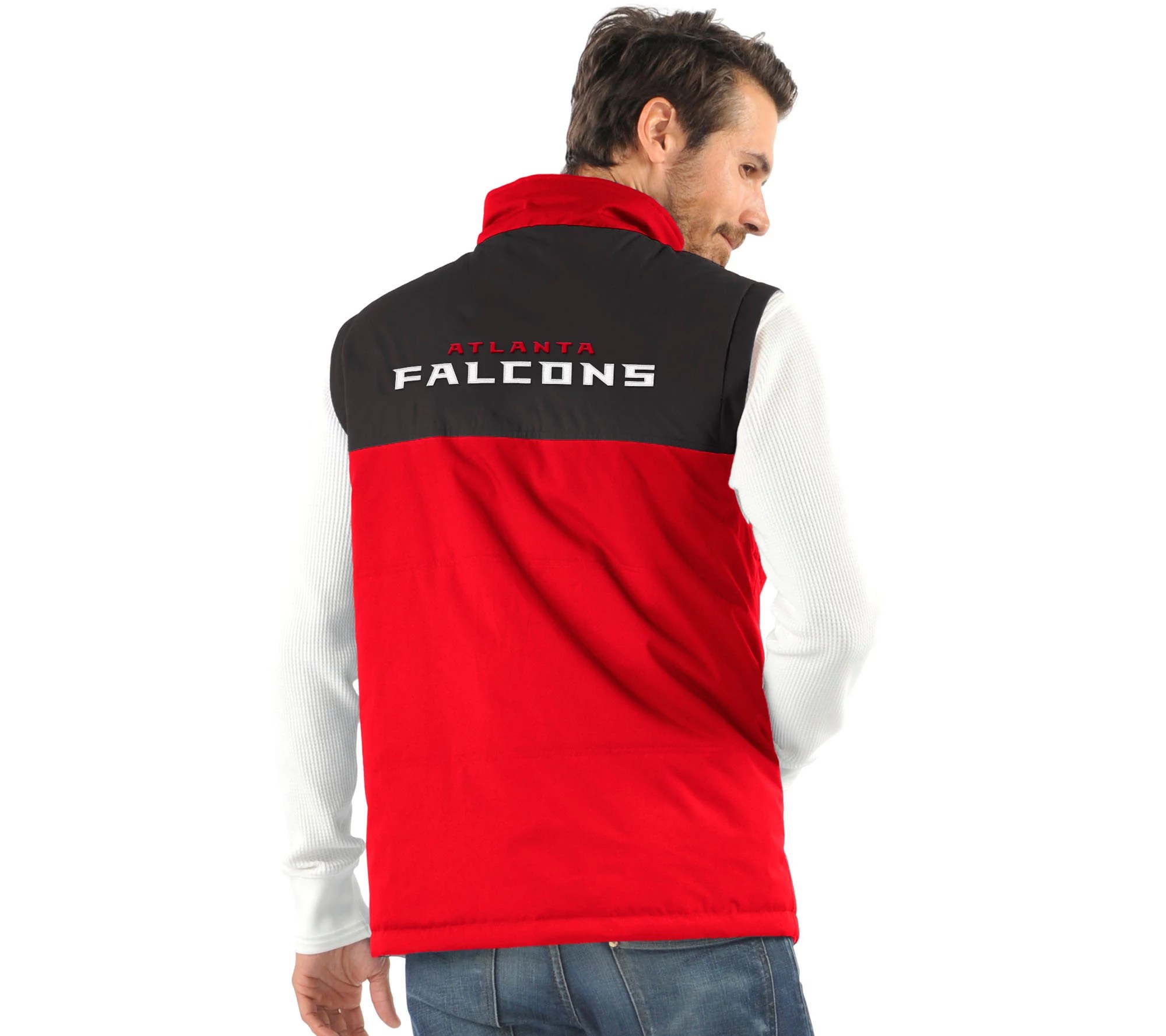 NFL 8in1 Reversible Vest and Hoodie Combo