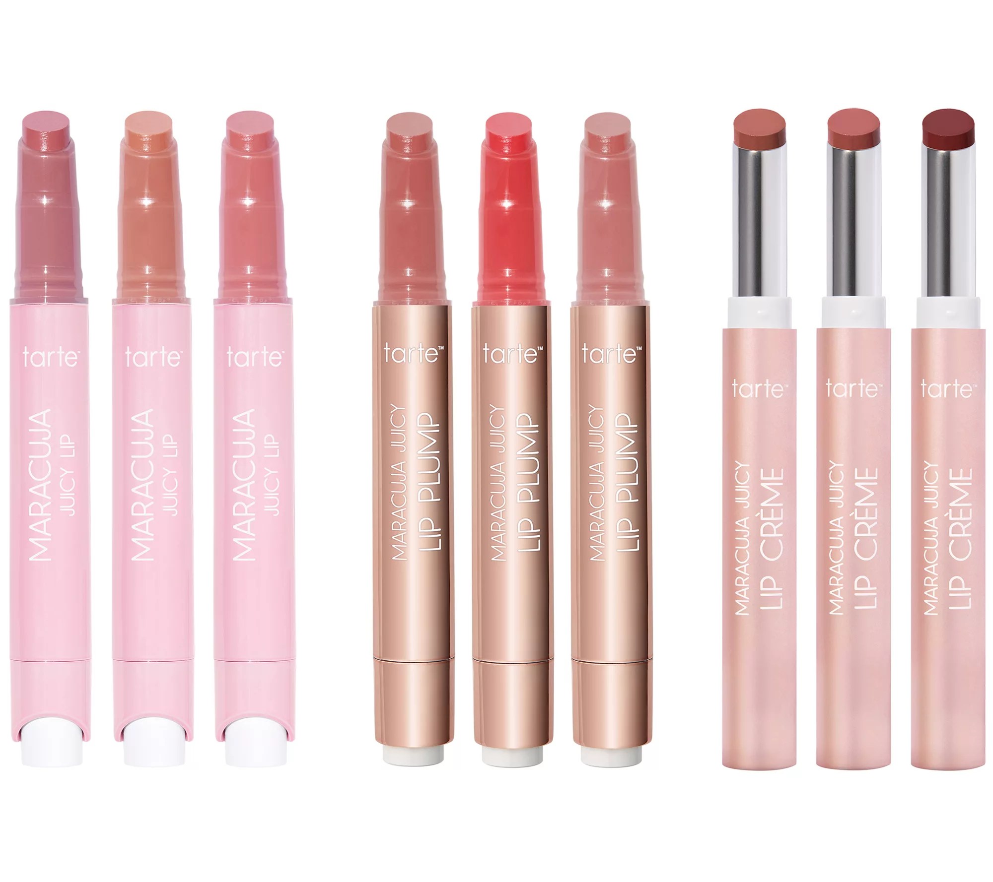 tarte Maracuja Juicy Lip 9Pc Lip Library with Gift Bags