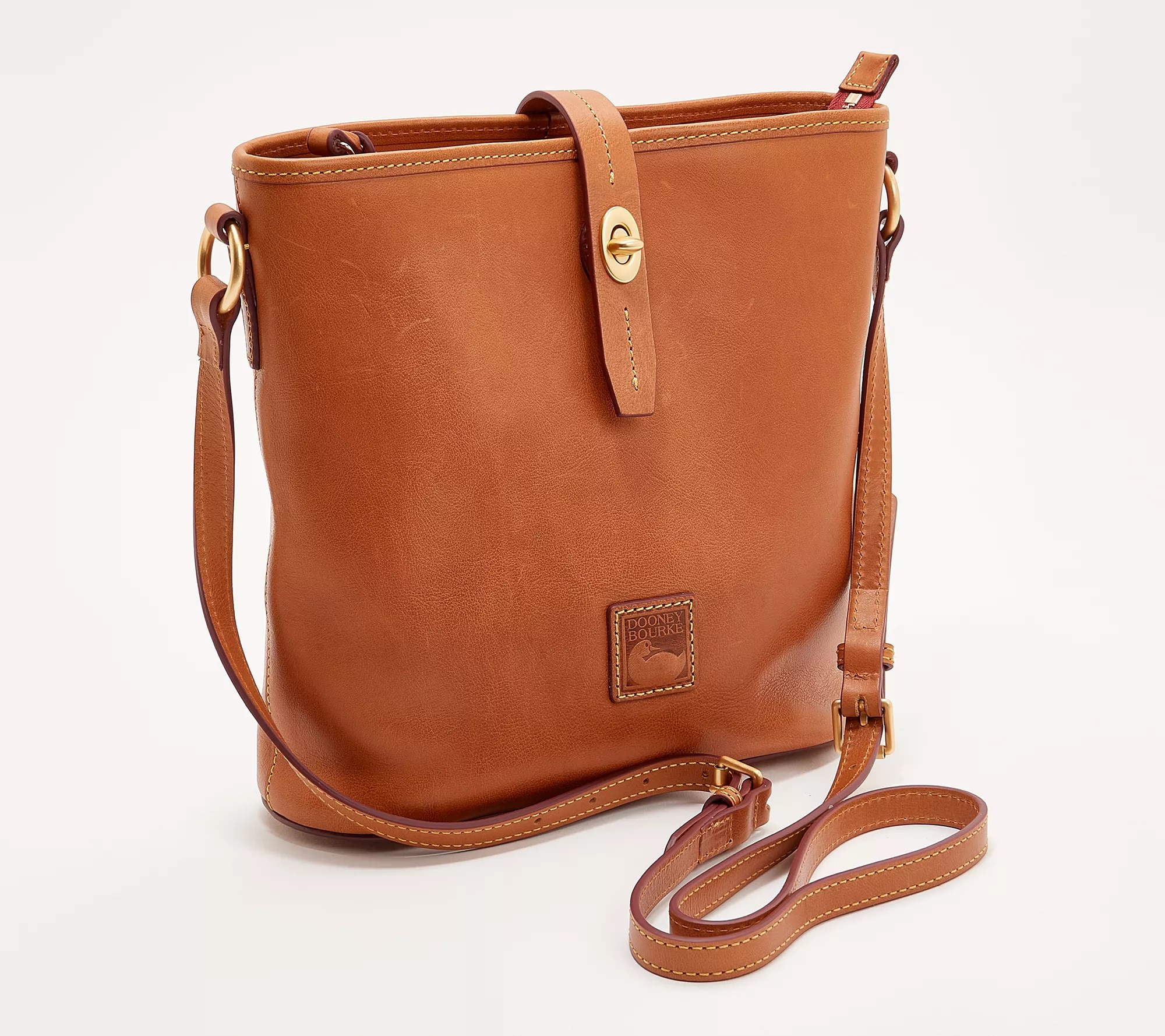 "As Is" Dooney & Bourke Florentine Crossbody Bucket Bag