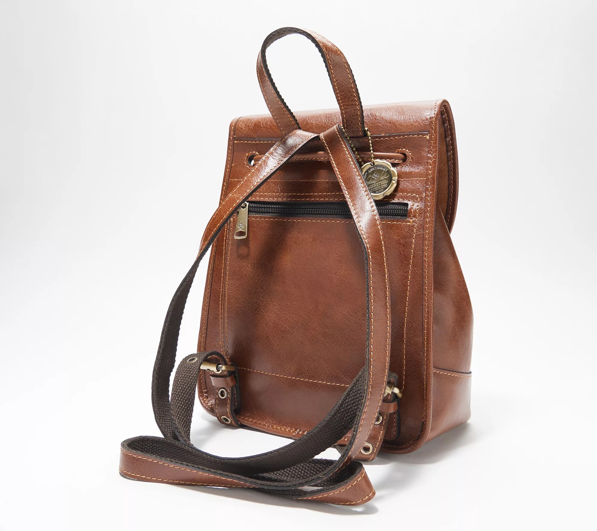 "As Is" Patricia Nash Leather Large Seluci Backpack