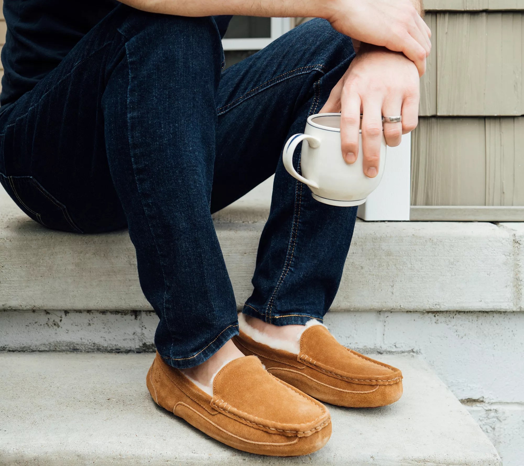 Fireside by Dearfoams Men's Slippers Melbourne