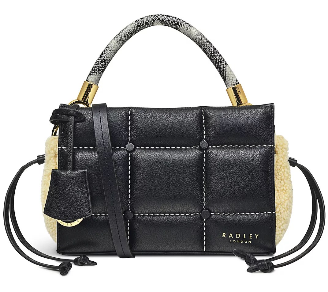 RADLEY London Hyde Road Shearling Small GrabSatchel