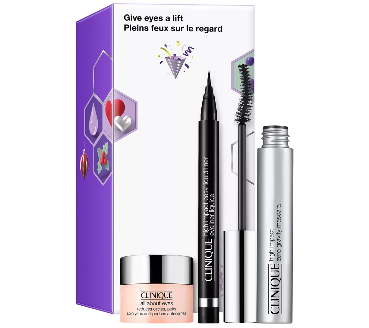 Clinique Give Eyes A Lift Eye Cream, Liner, & Mascara Set