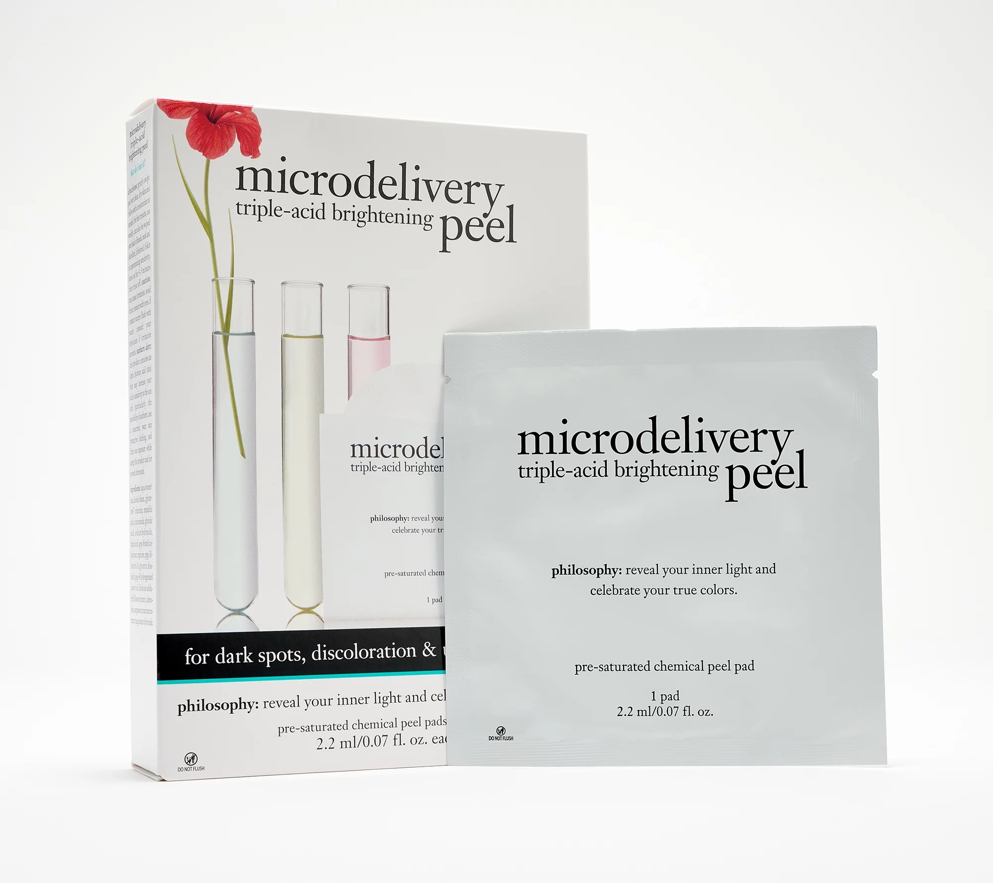 philosophy supersize 4oz hope in a jar & brightening peel pads 24ct