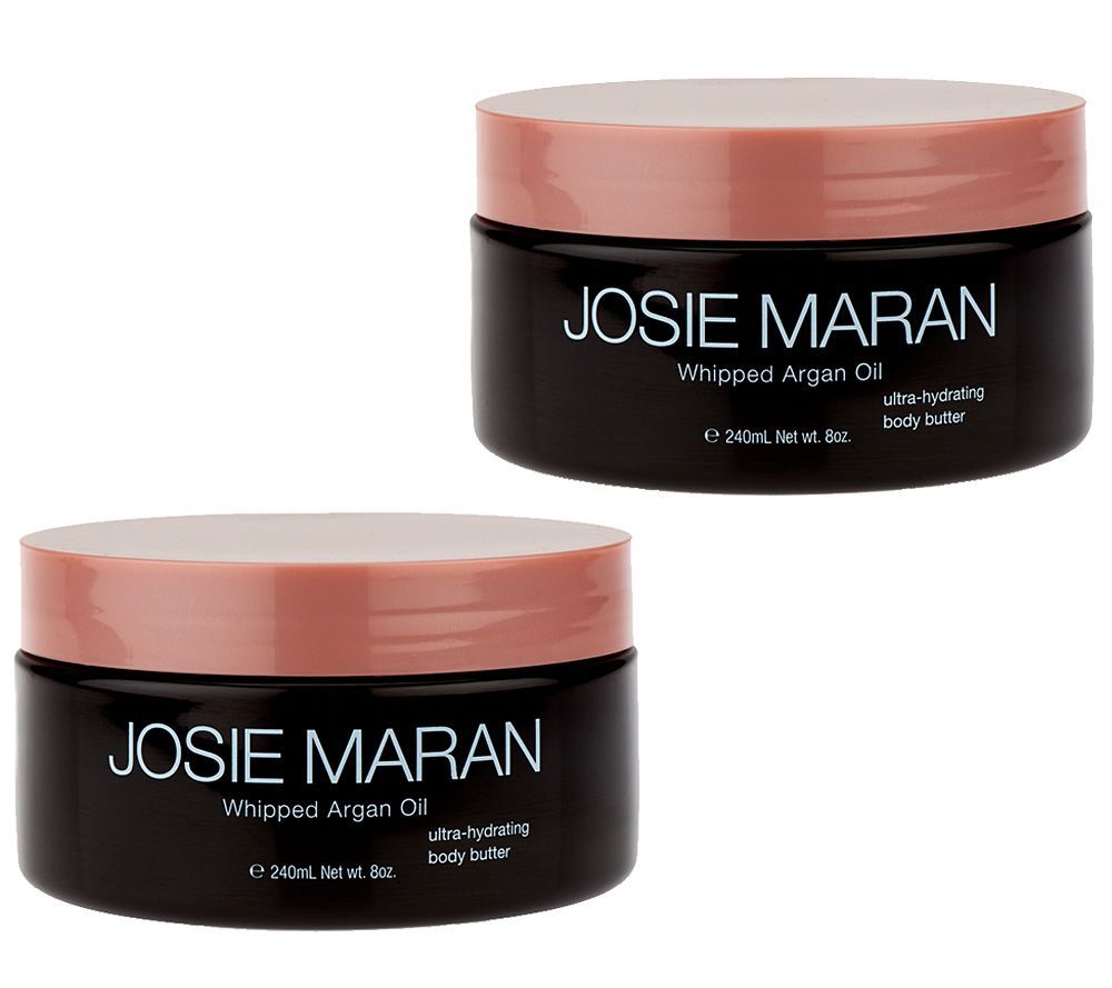 Josie Maran Argan Whipped Choice of Body Butter 8 oz Duos