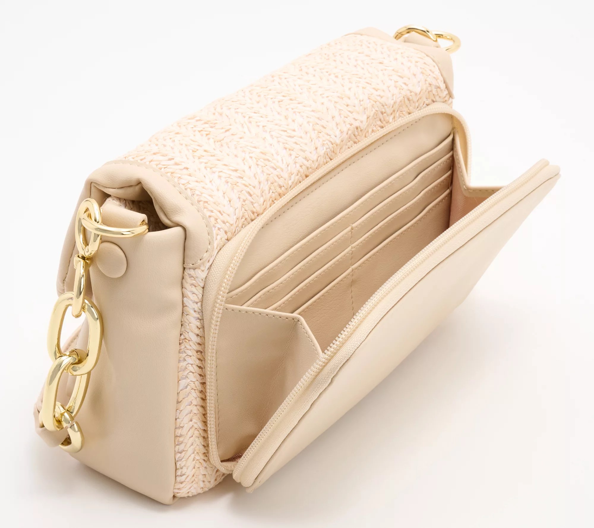 House of Want Convertible Crossbody Bag w/ Builtin RFID Wallet