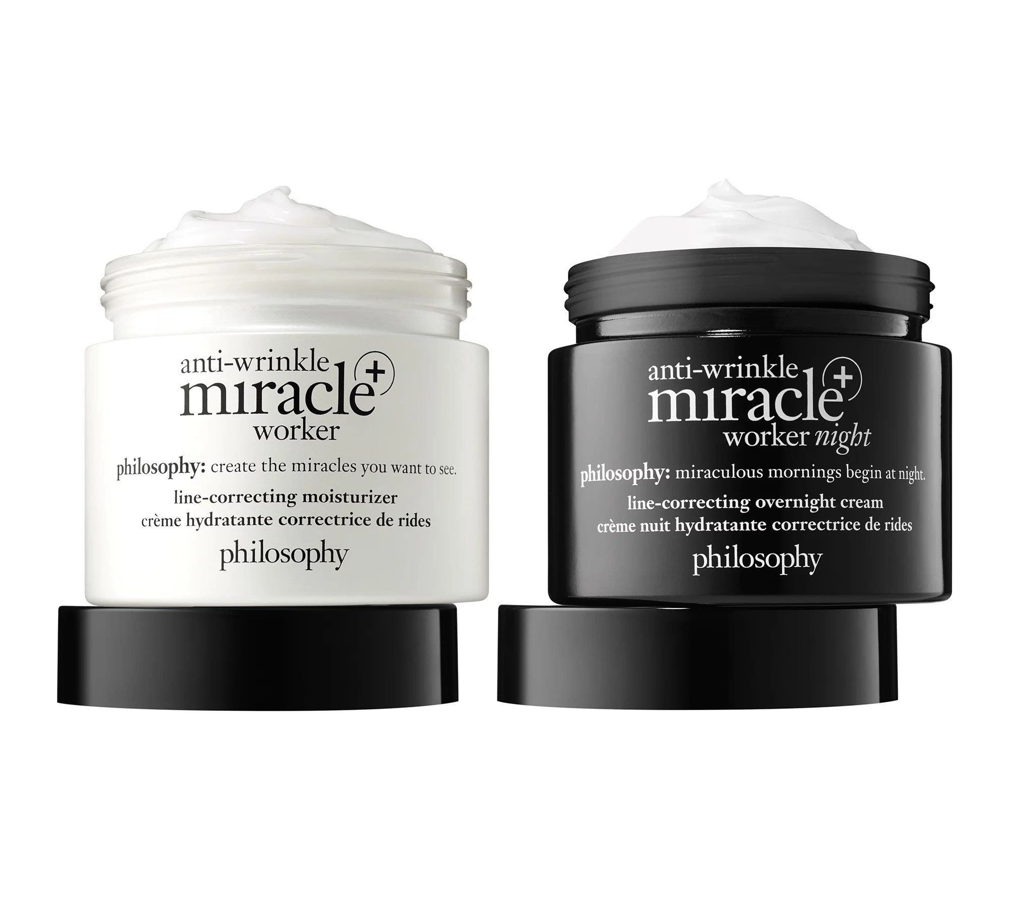 philosophy antiwrinkle miracle worker plus supersize am/pm duo