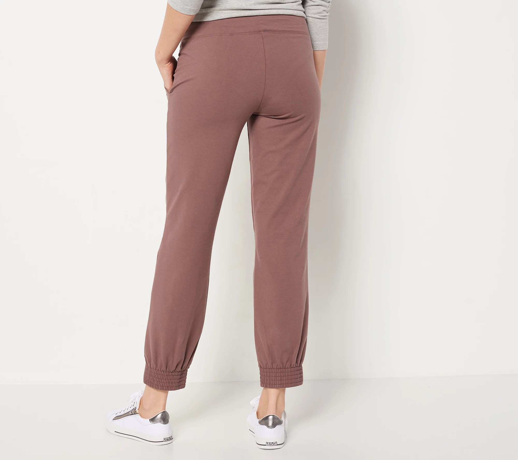 Women with Control Regular Everyday Cuff Pants with Inverted Pleat