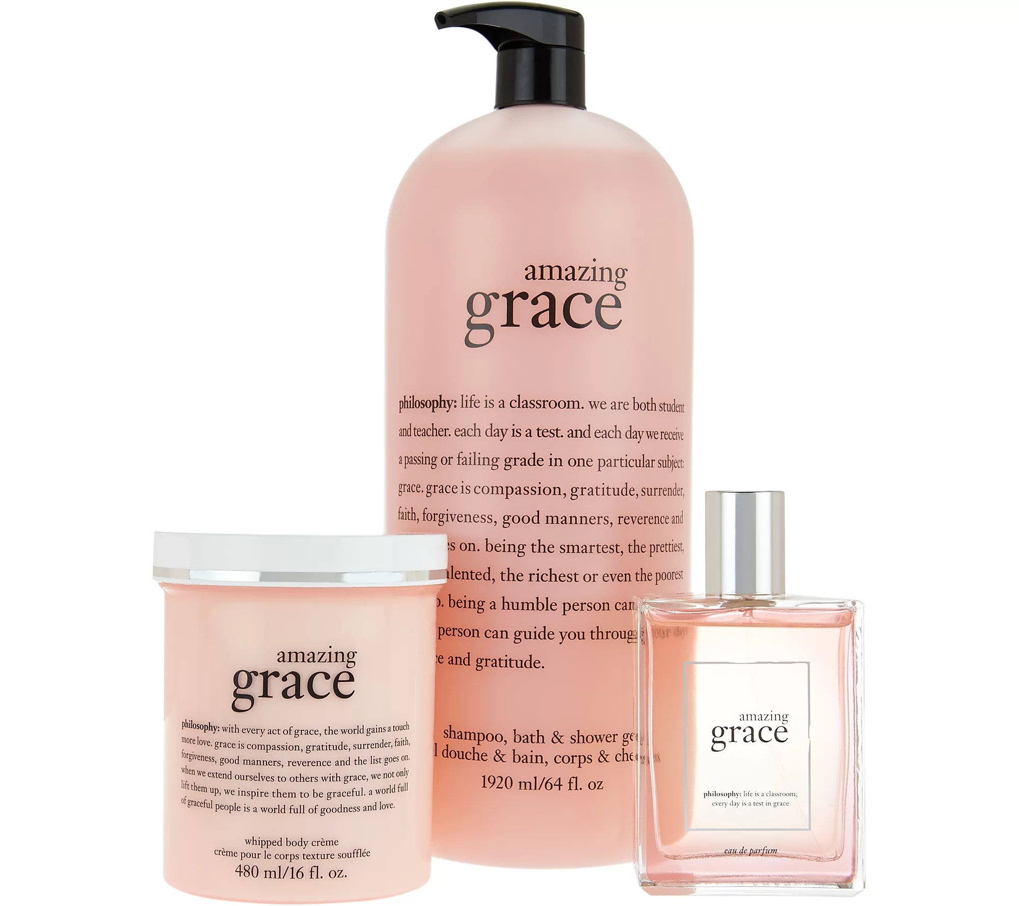 Whats Inside Your Beauty Bag? philosophy 3piece megasize layering