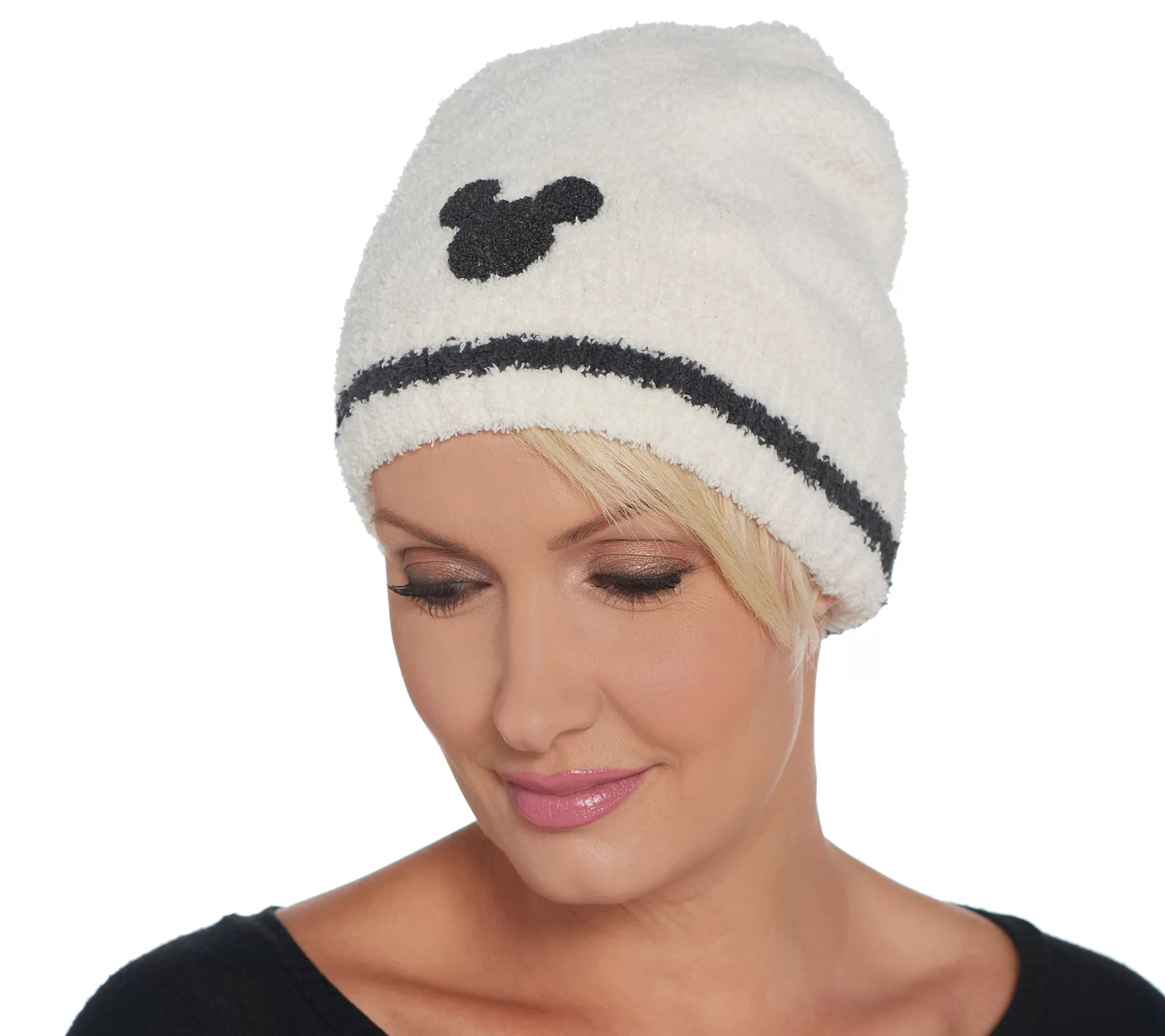 Barefoot Dreams CozyChic Classic Disney Mickey Mouse Adult Beanie