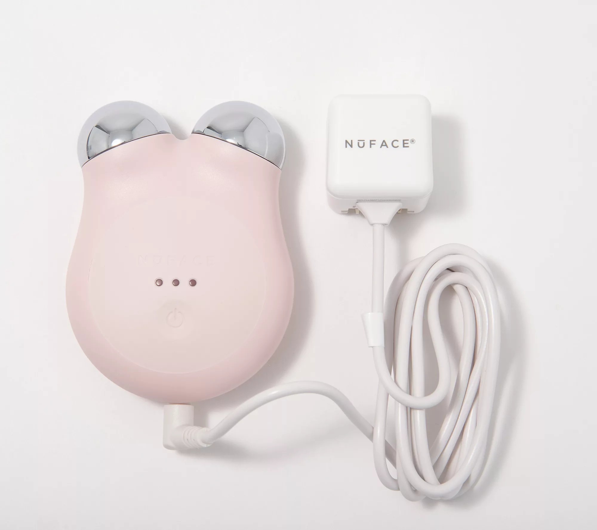 NuFACE Mini+ Facial Toning Device with 3.3oz Aqua Gel and Brush