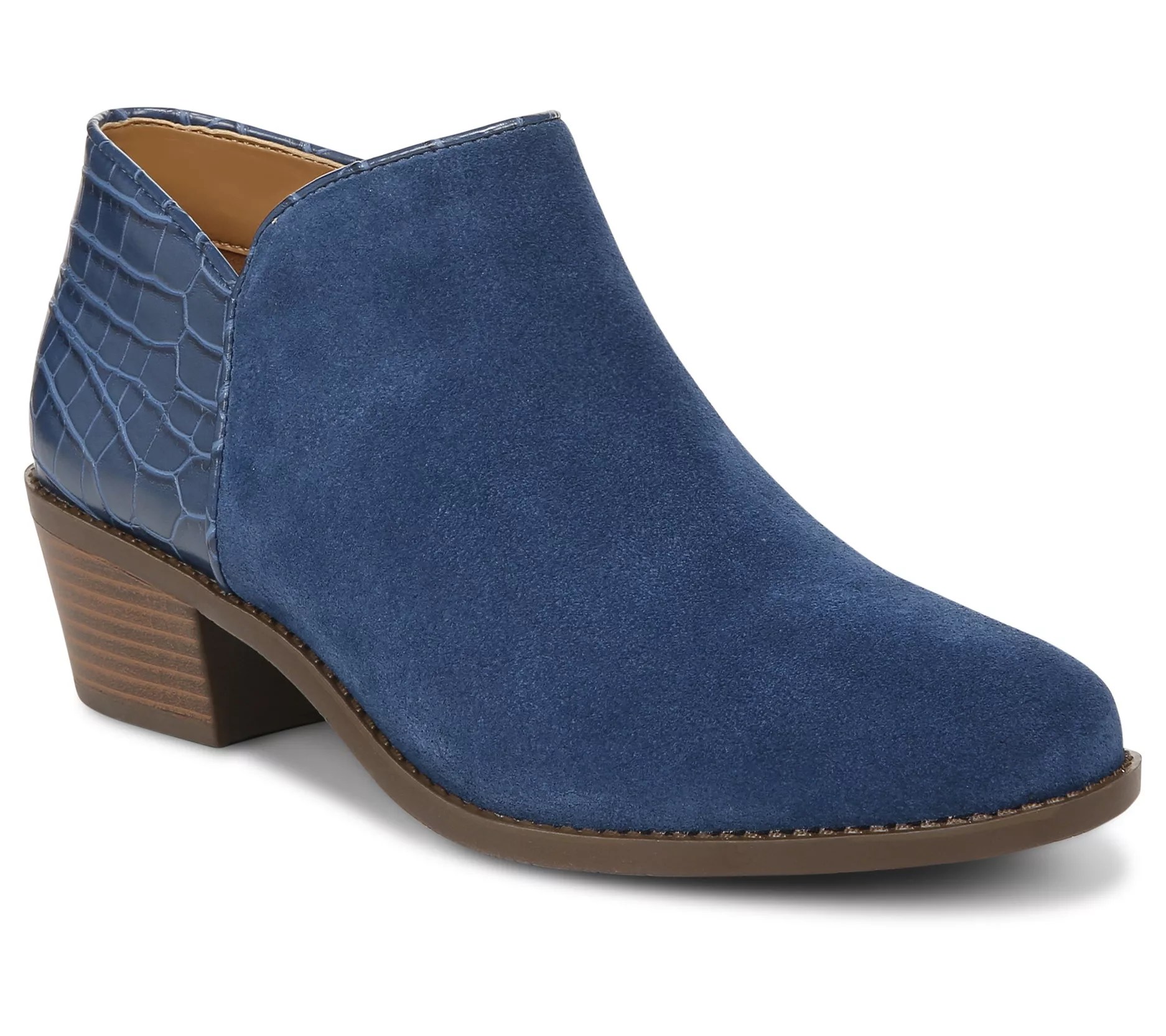 Vionic Water Repellent Suede Ankle Boots Marissa