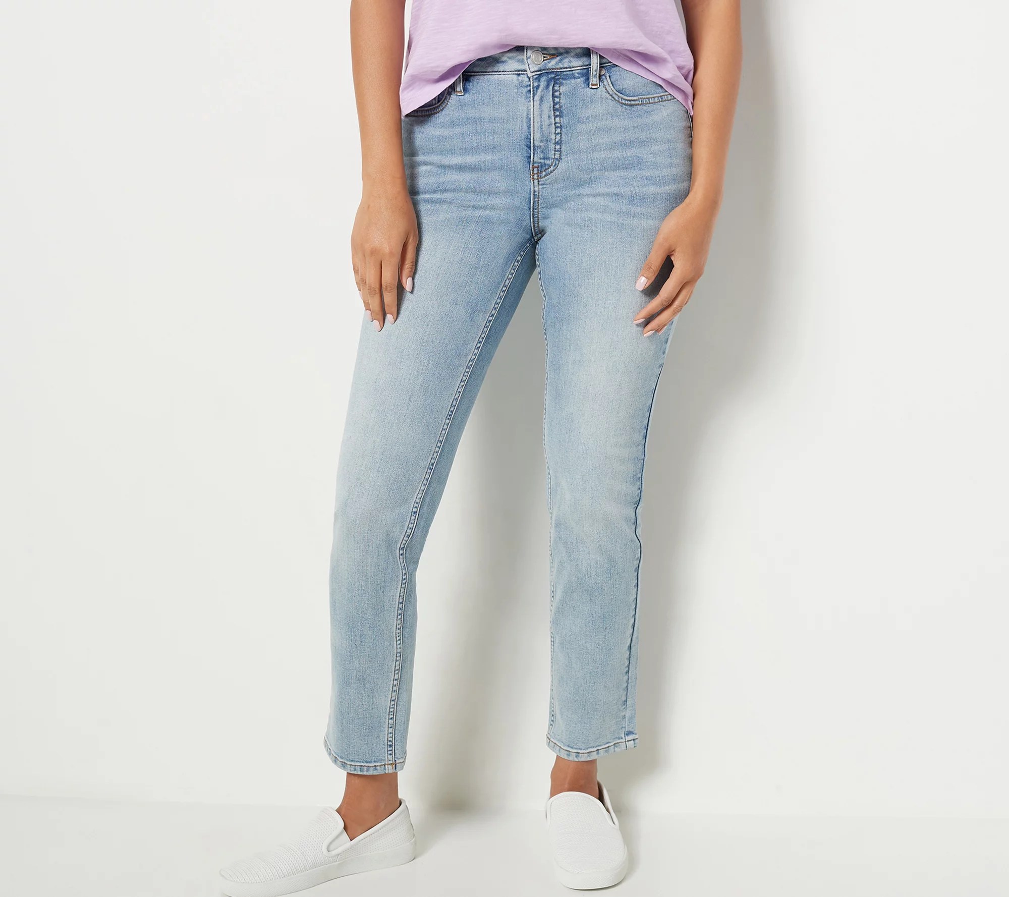 Candace Cameron Bure Regular Pacific Denim Straight Leg Jeans