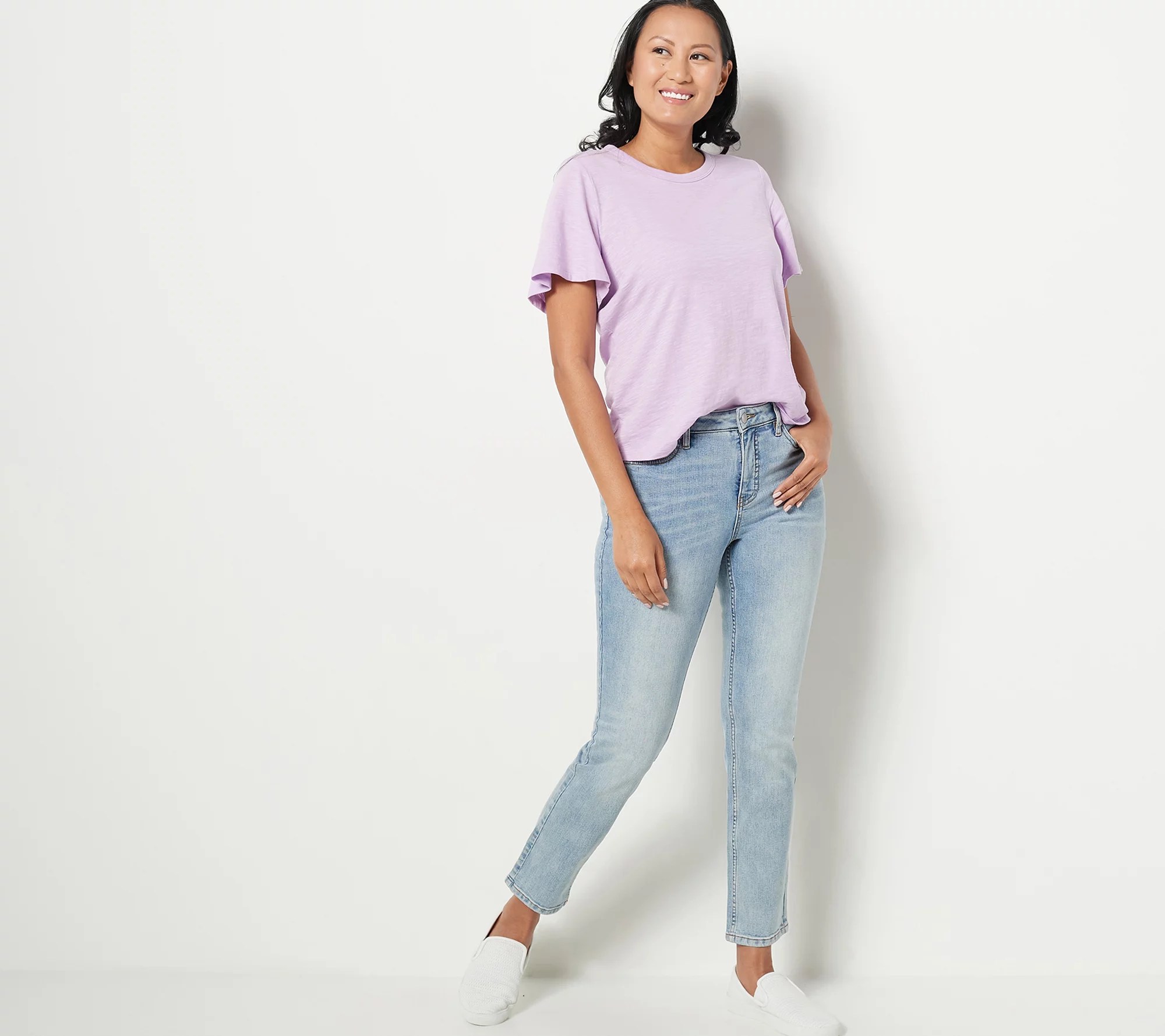 Candace Cameron Bure Regular Pacific Denim Straight Leg Jeans