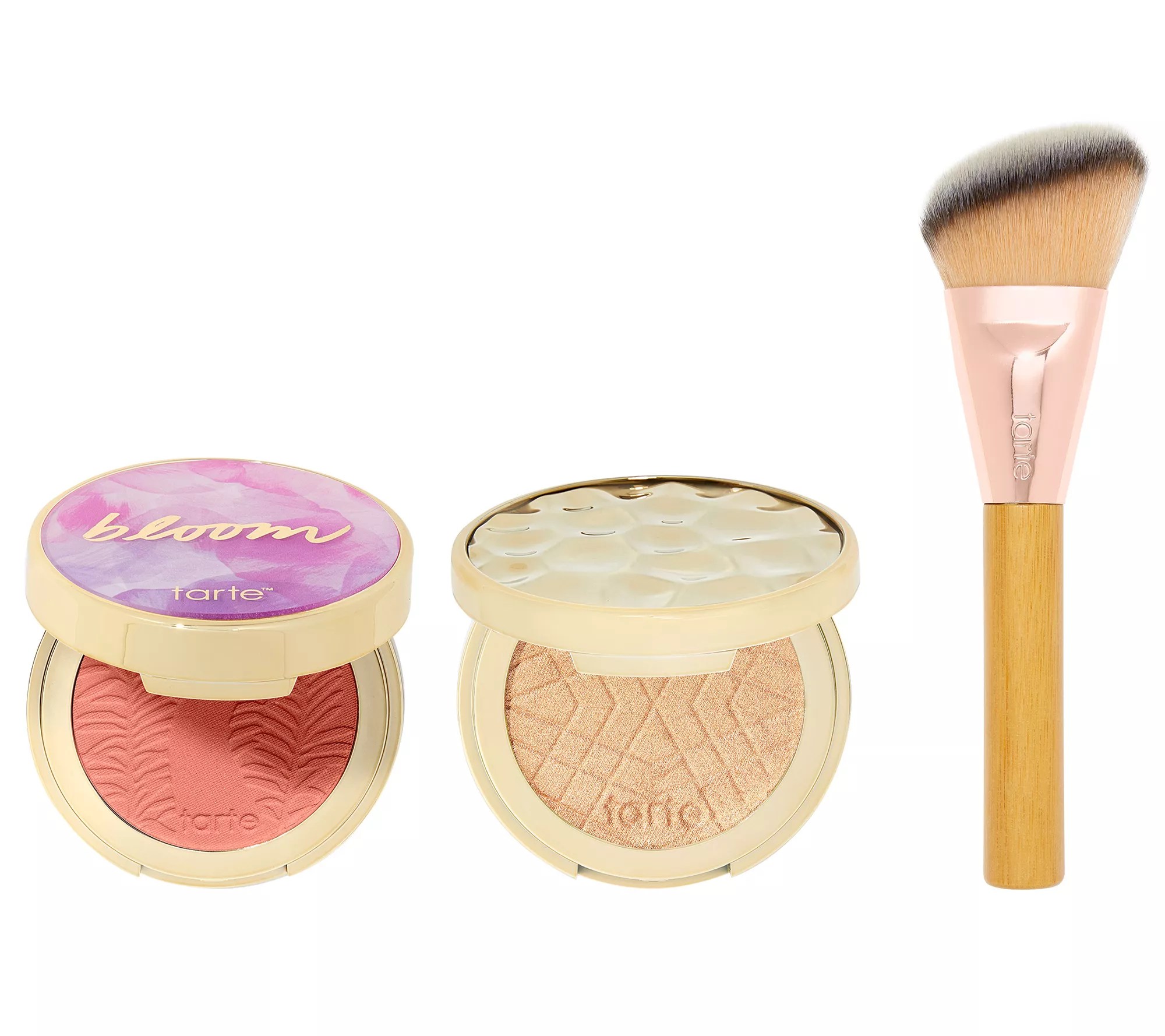tarte Amazonian Clay Blush & Highlighter Duo + Cheek Lifter Brush