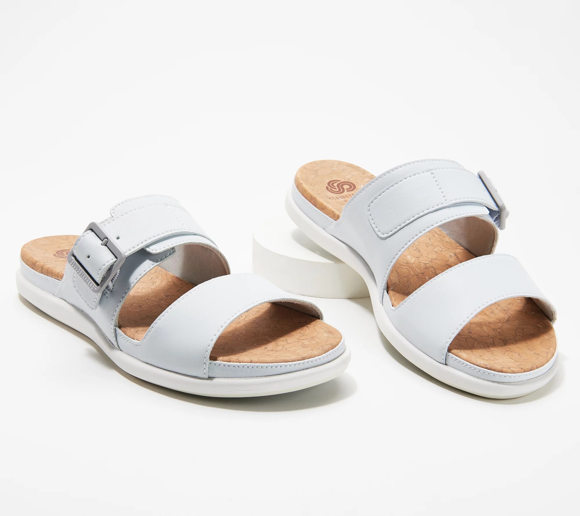 Clarks Cloudsteppers SlipOn Sandals Step June Tide