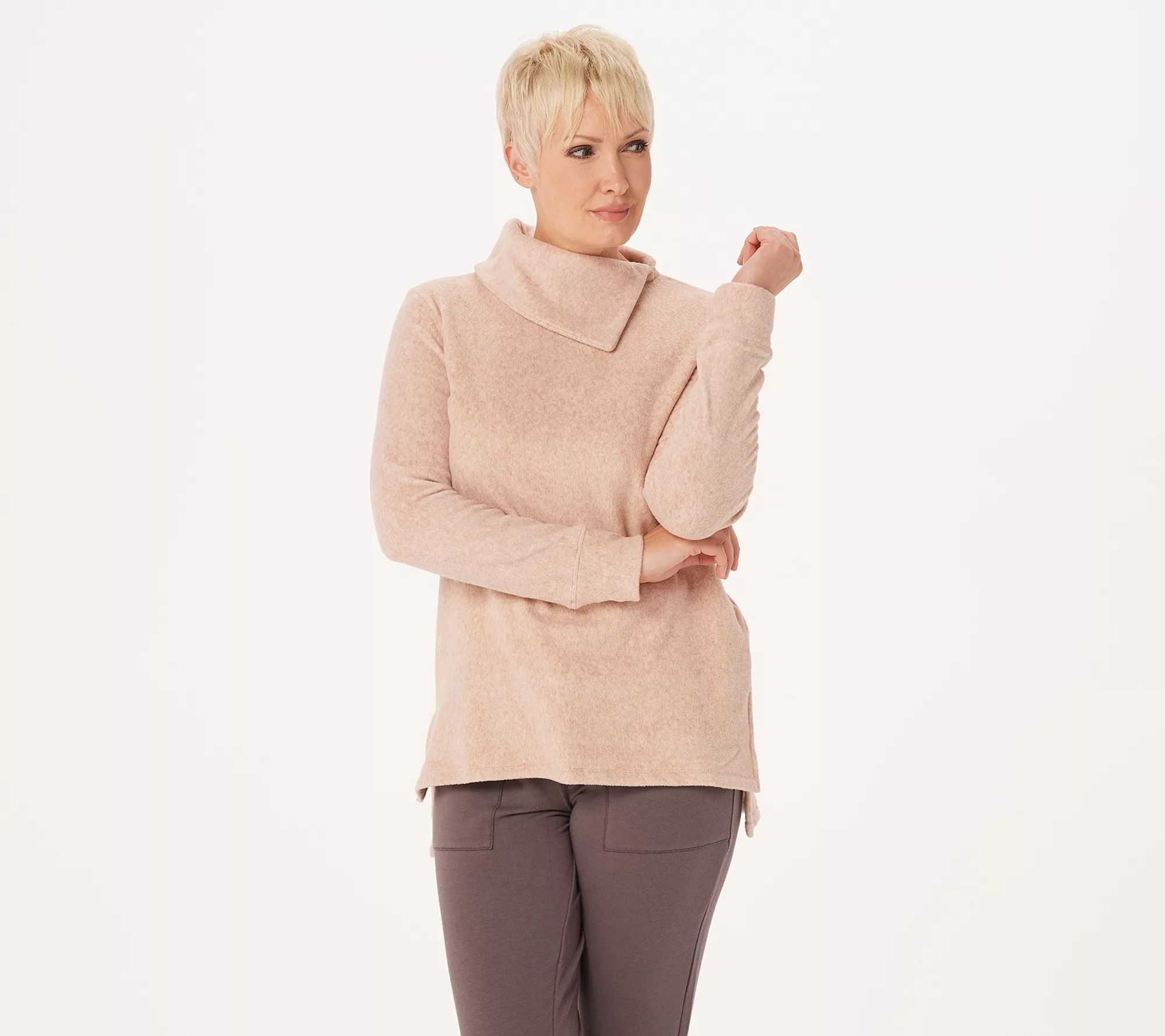 Cuddl Duds Fleecewear Pullover Tunic Top