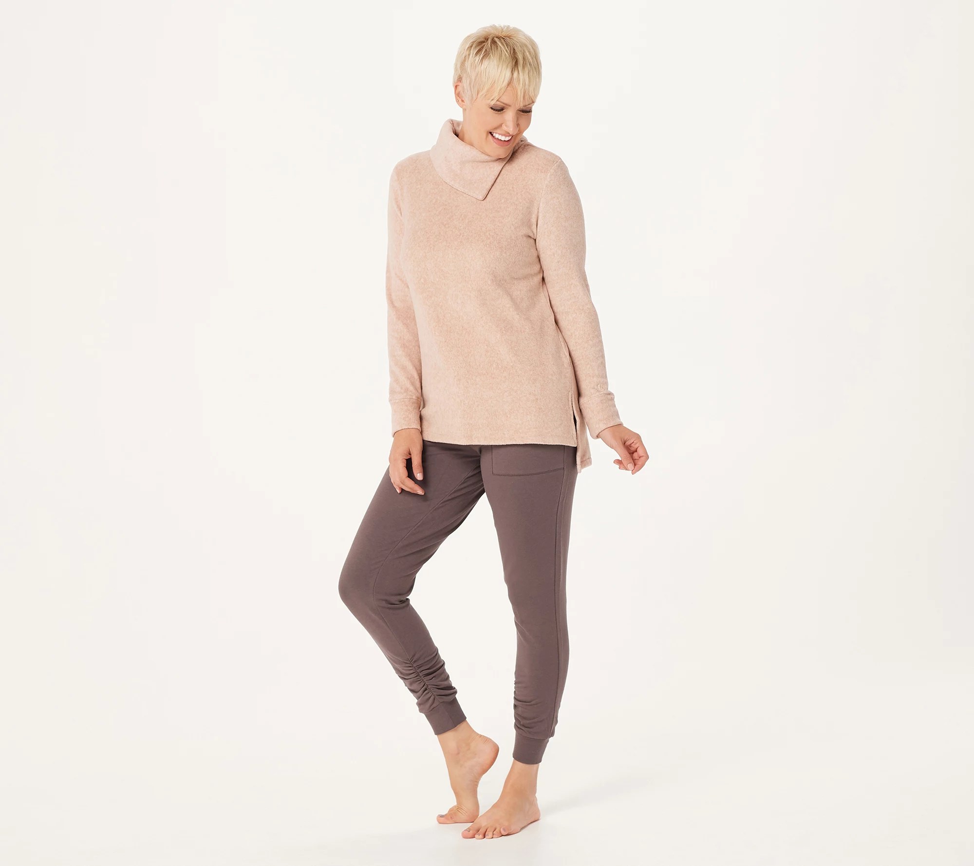 Cuddl Duds Fleecewear Pullover Tunic Top