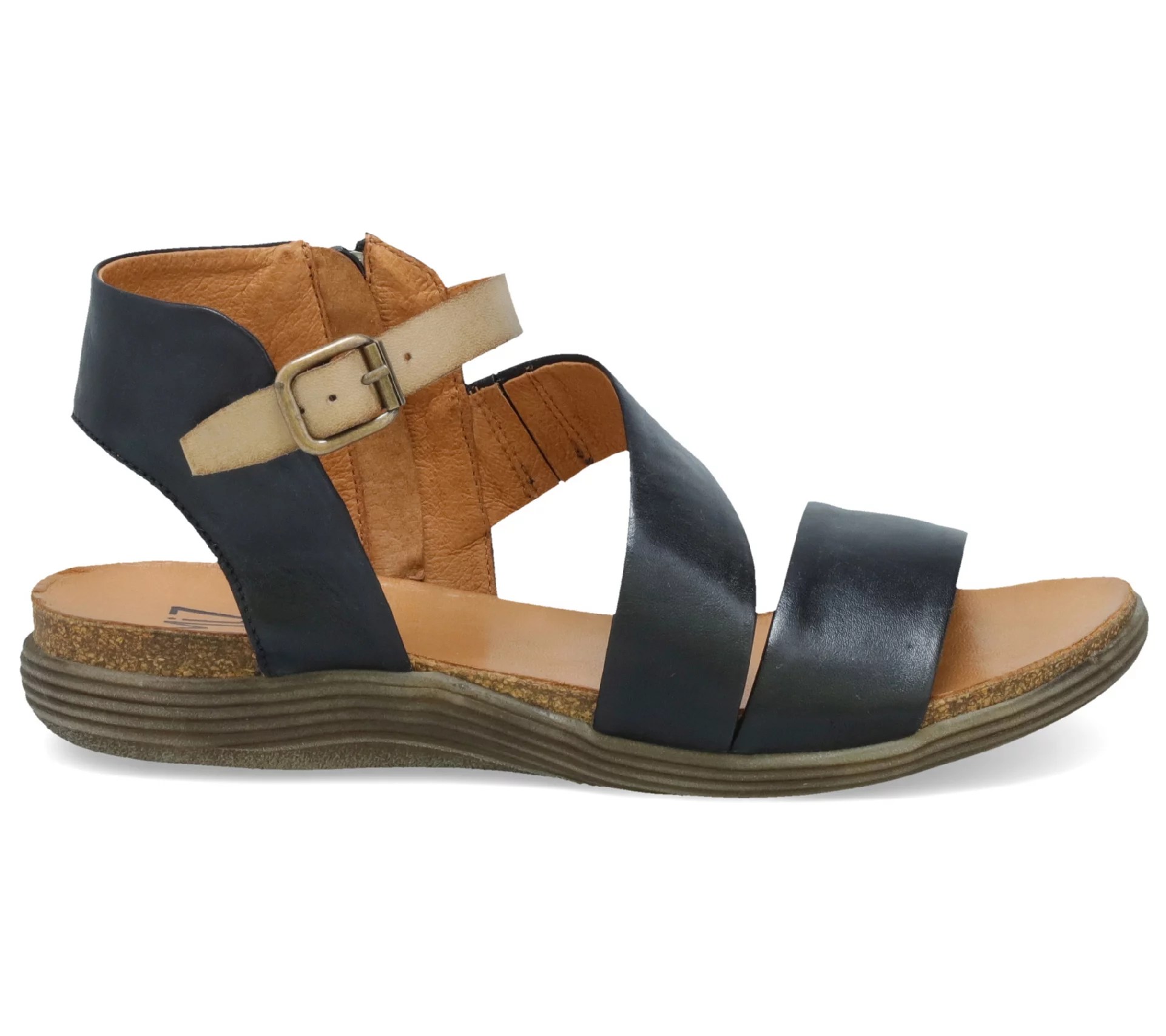 Miz Mooz leather Adjustable Sandals Meadow