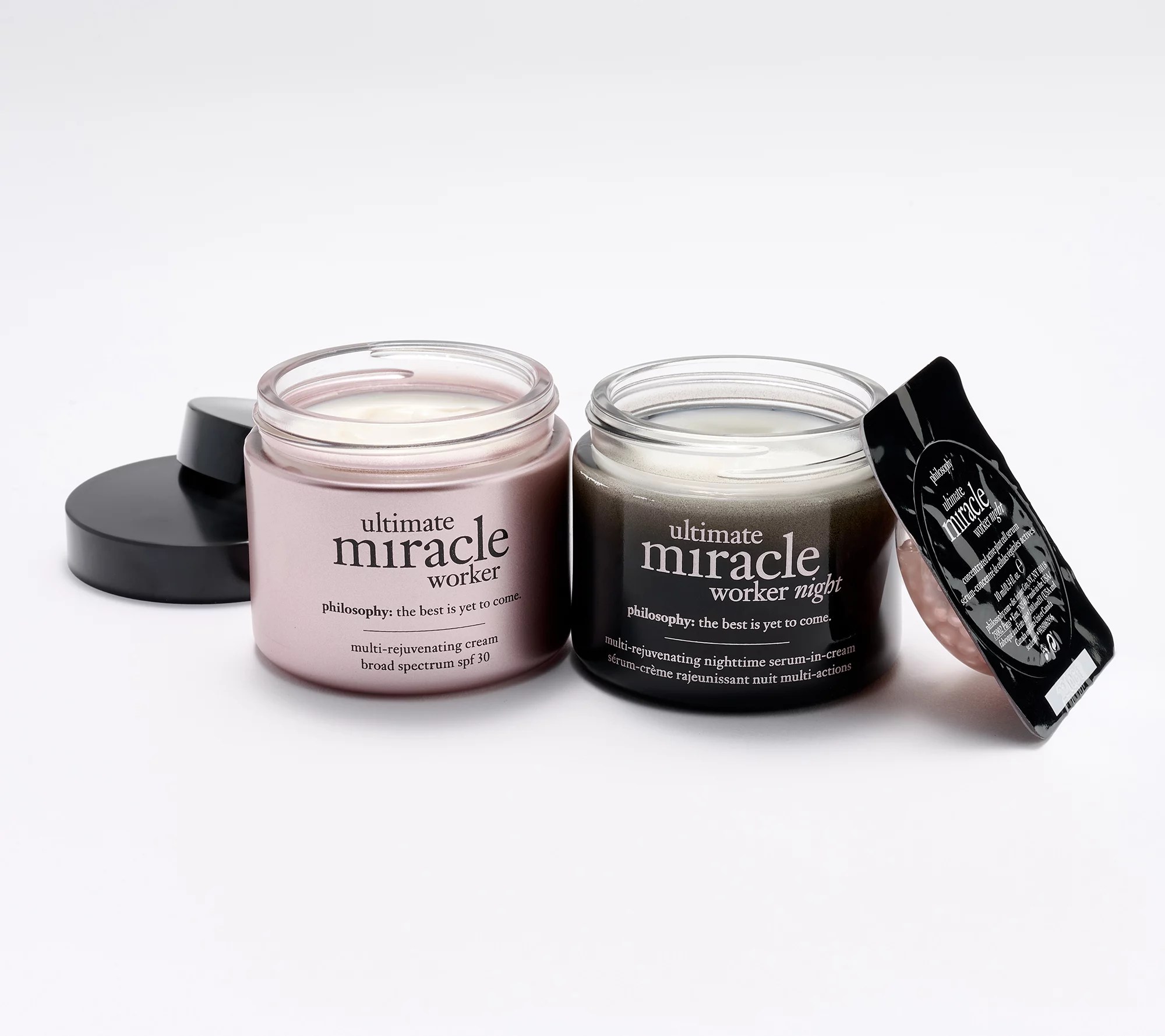 philosophy ultimate miracle worker am & pm moisturizer set
