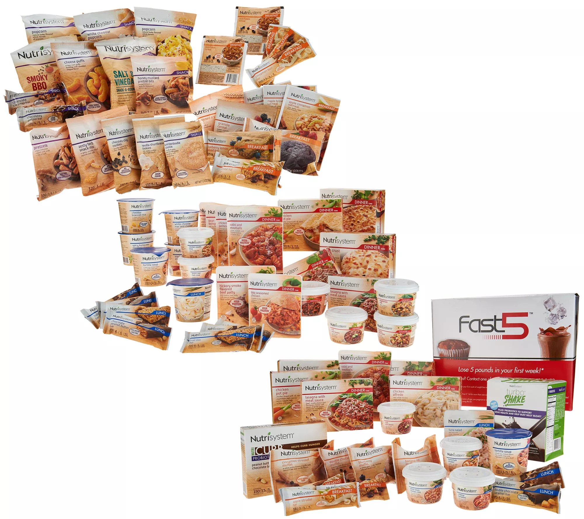 (QVC) Nutrisystem Fast Five Marie's "Jump Start" 4 Week Plan
