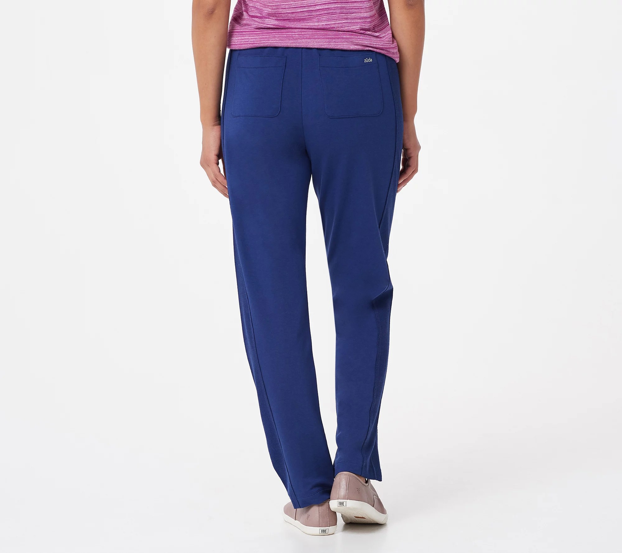 zuda ZKnit Straight Leg Pants with Seaming