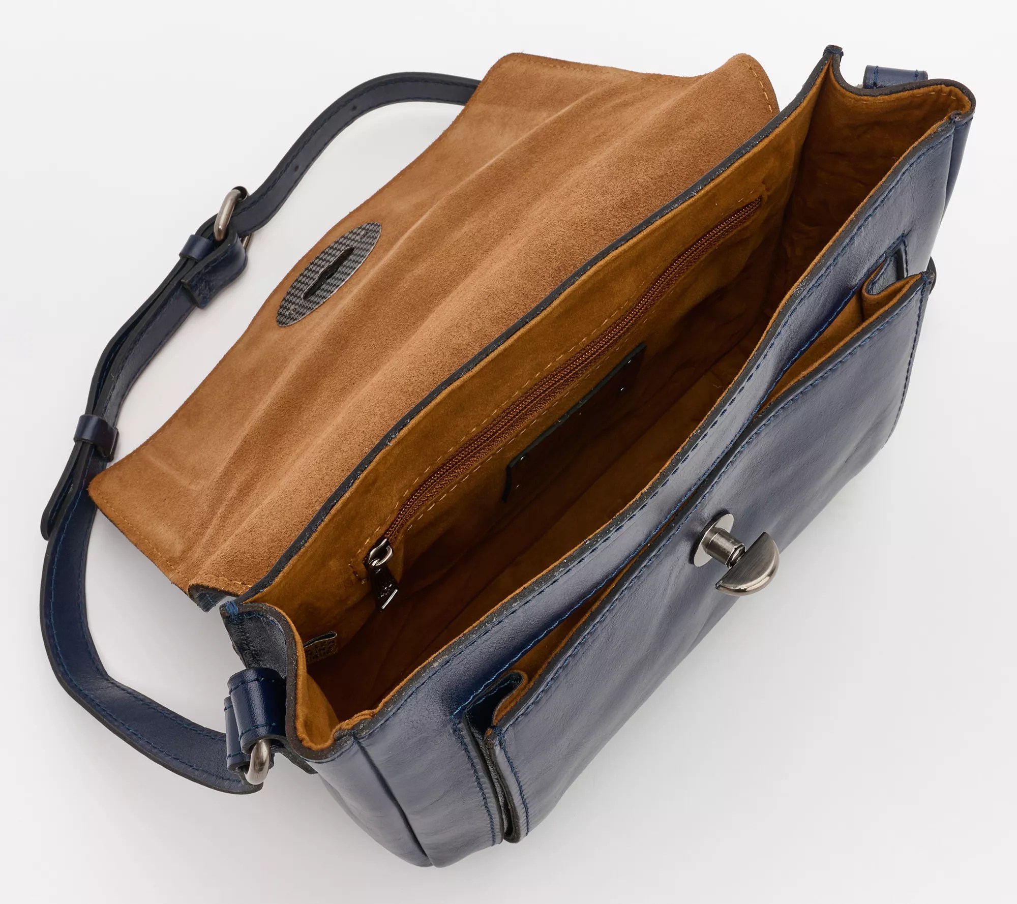 Patricia Nash Gradina Flap Leather Crossbody