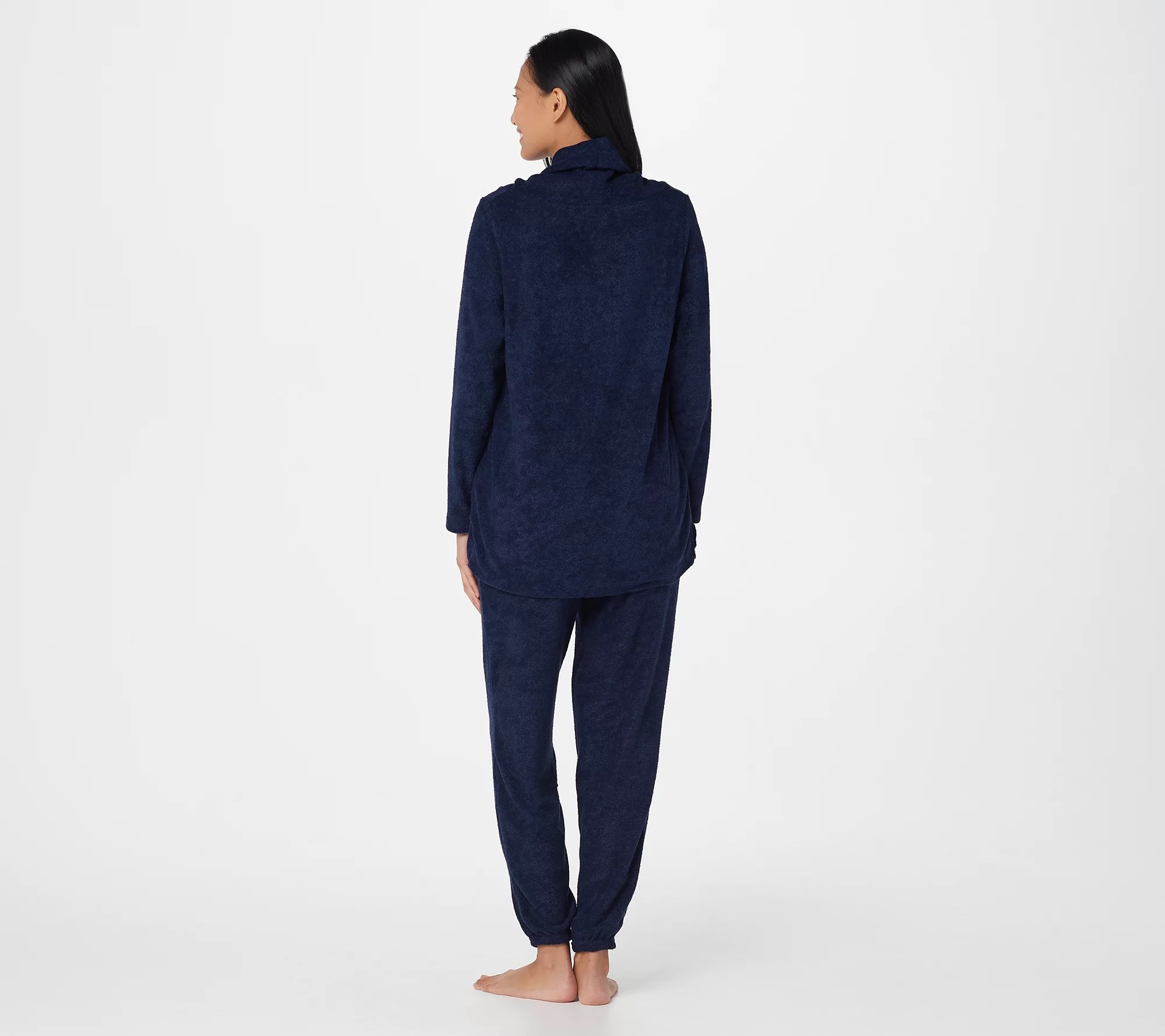 Stan Herman Petite Cozy Loop Terry Lounge Set