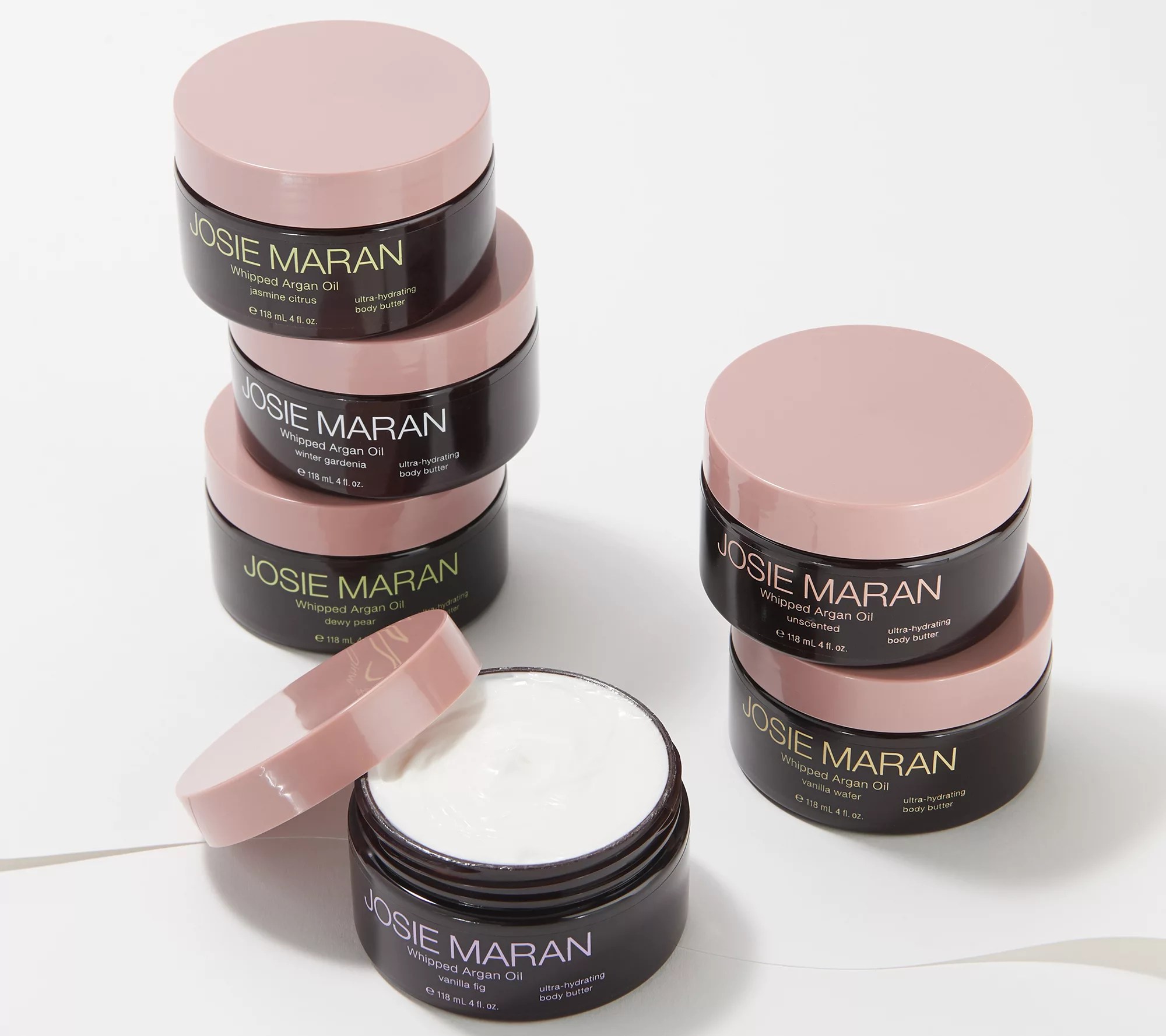 Josie Maran Whip It Good 6Piece Argan Whipped Body Butter Set