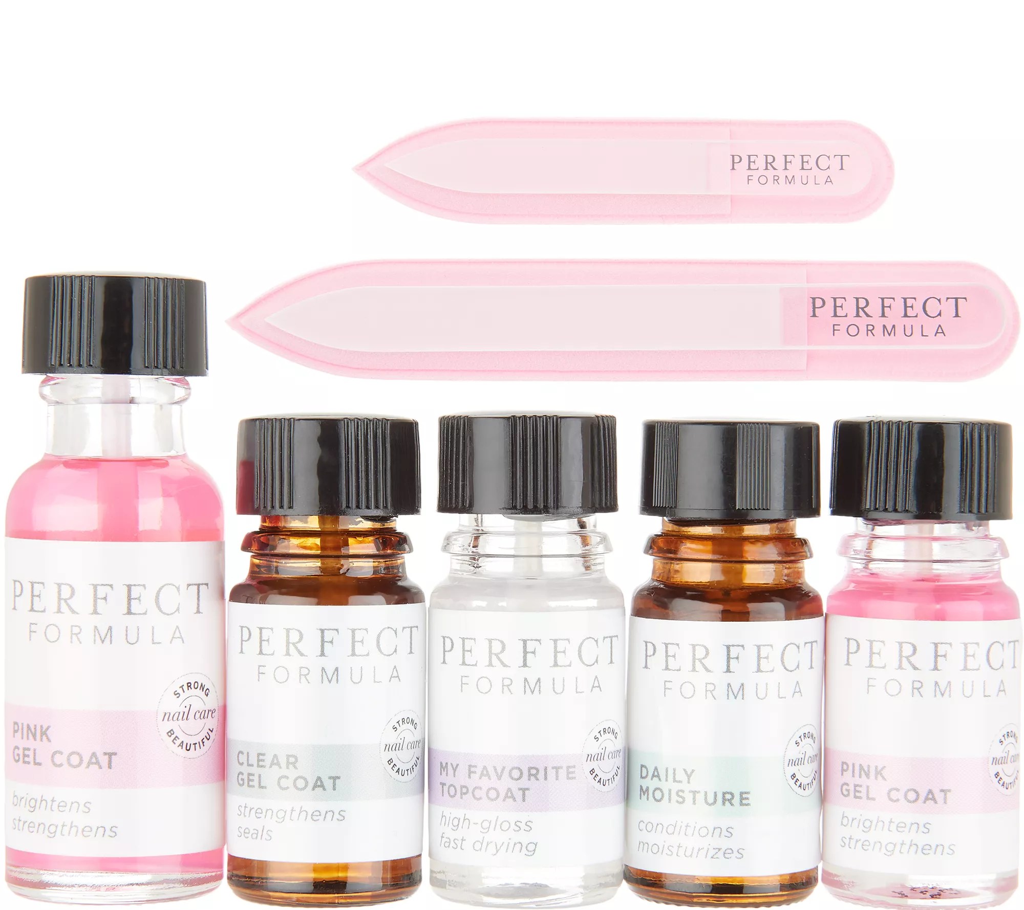 (QVC) Q2 Perfect Formula Nail Essentials 5Piece Kit & File Duo