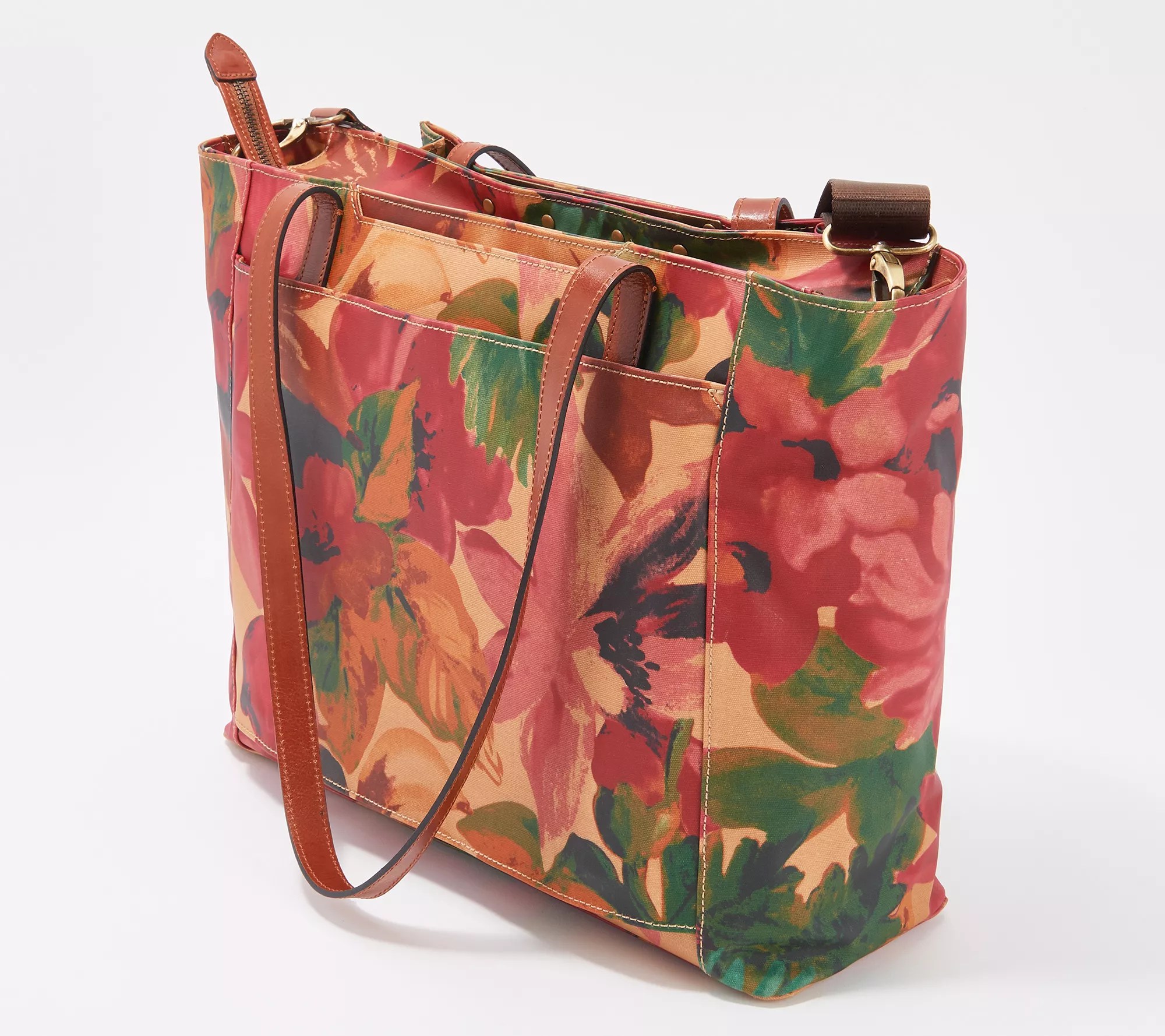 Patricia Nash Leather Silvi Travel Tote