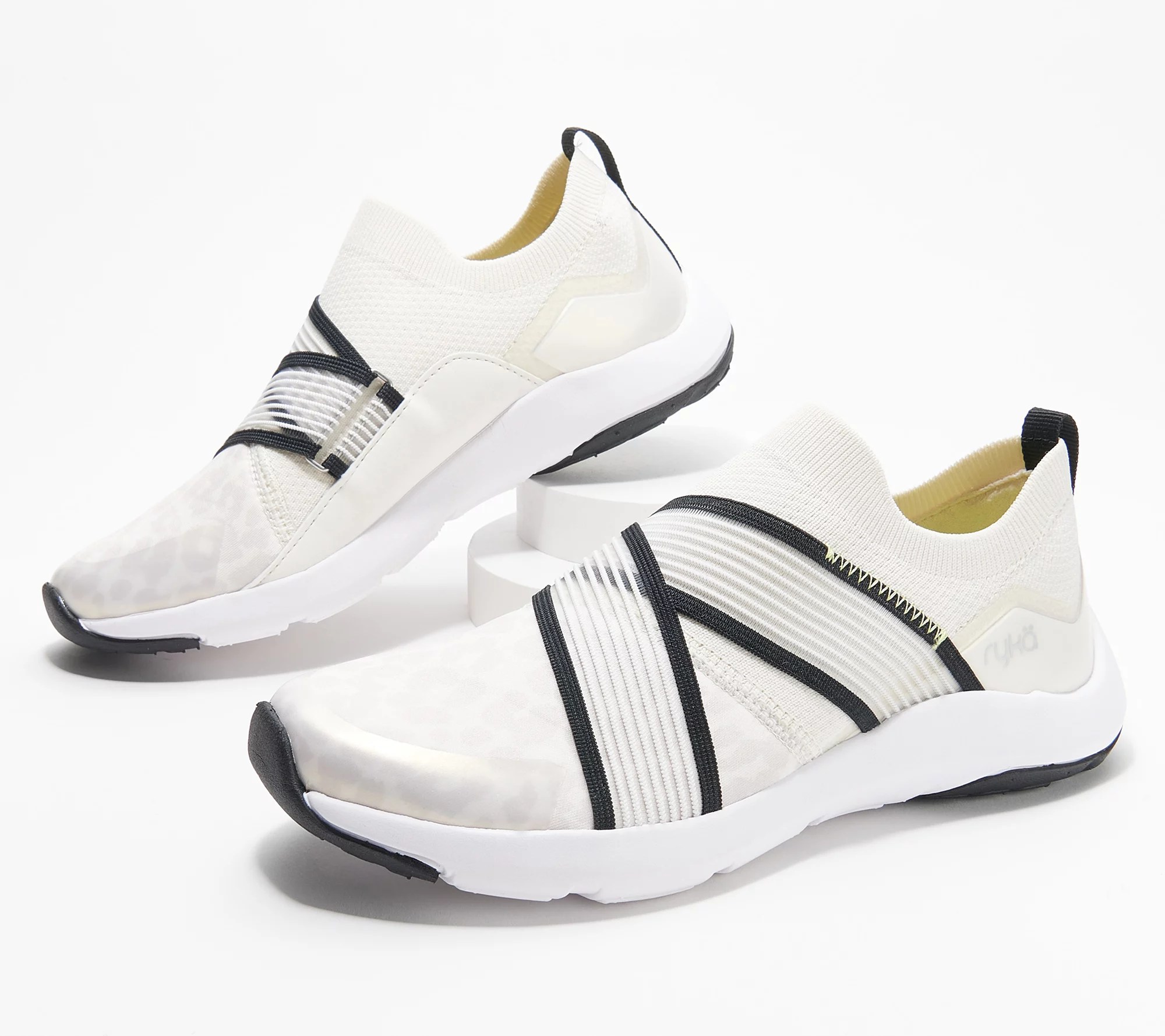 "As Is" Ryka Stretch Knit SlipOn Sneakers Empower