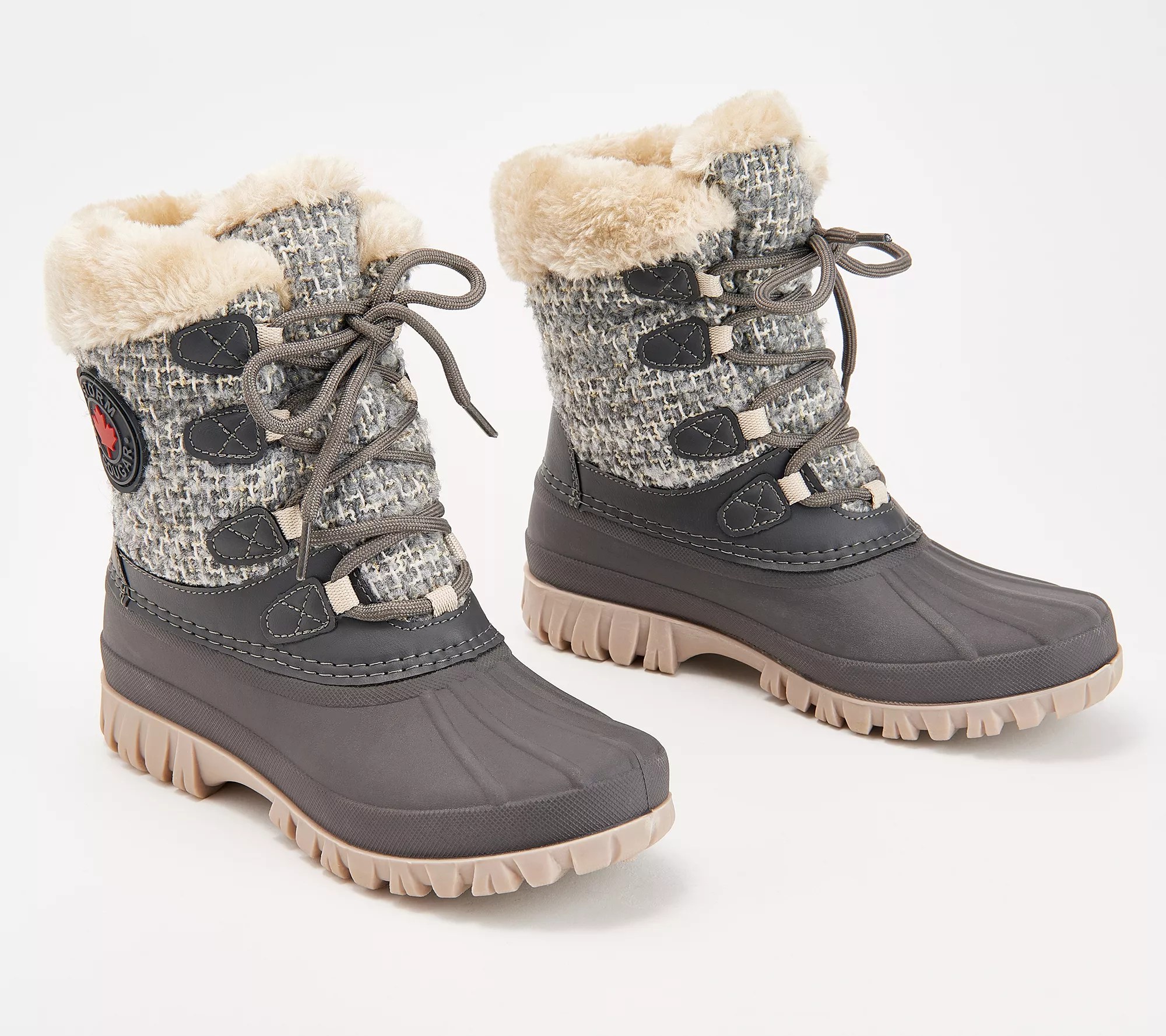 Cougar Waterproof LaceUp Boots Cabin